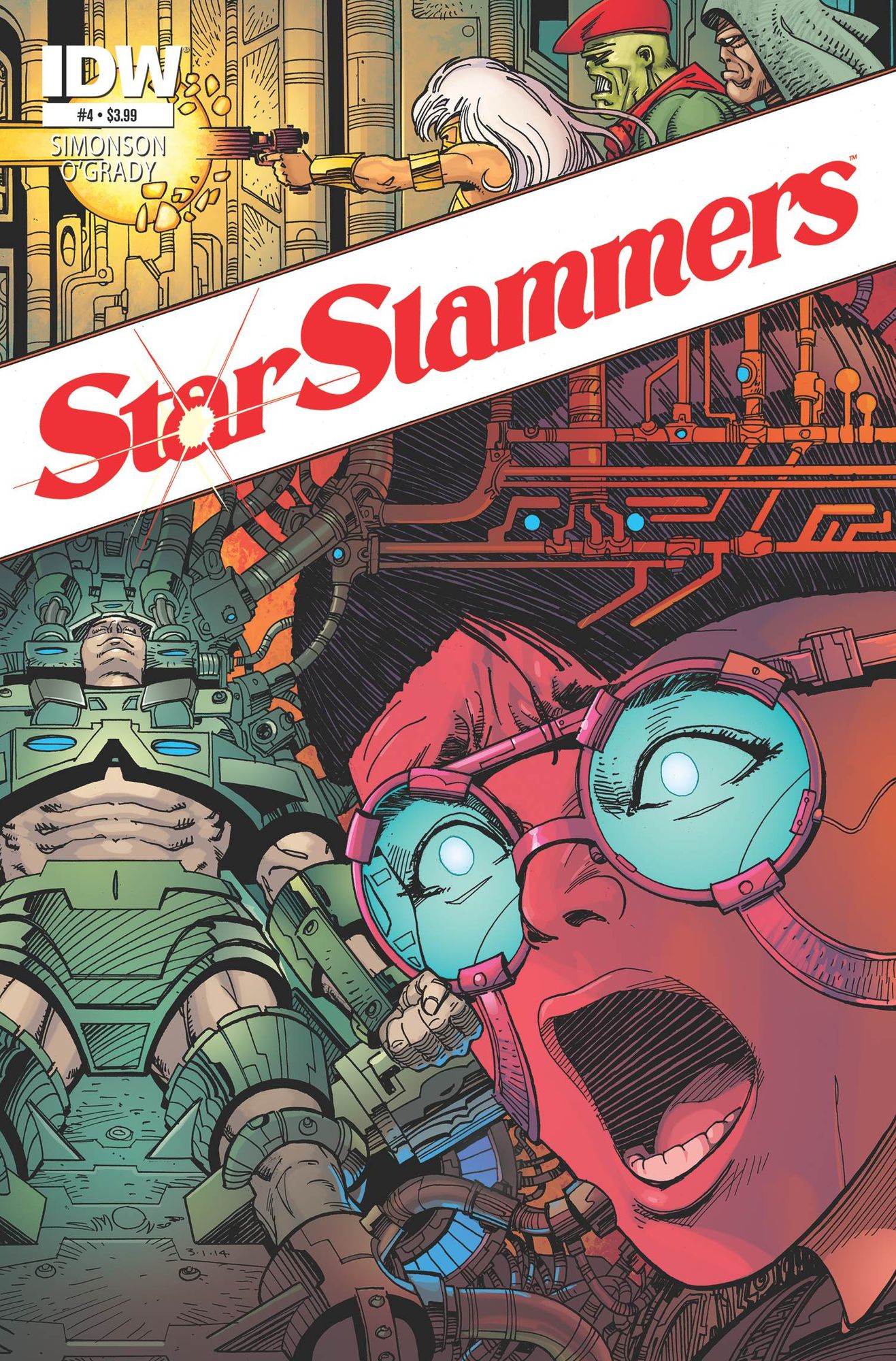 Star Slammers: Re-mastered! #4