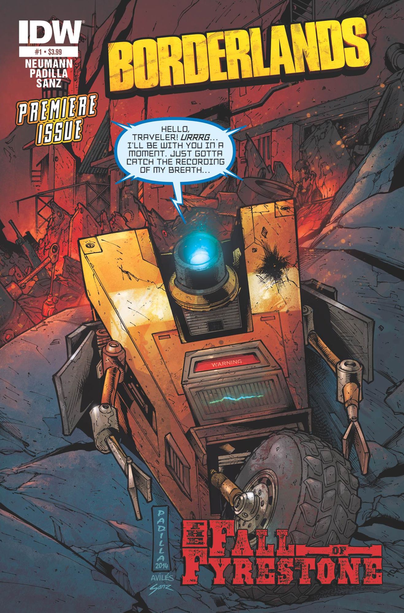 Borderlands: The Fall of Fyrestone #1