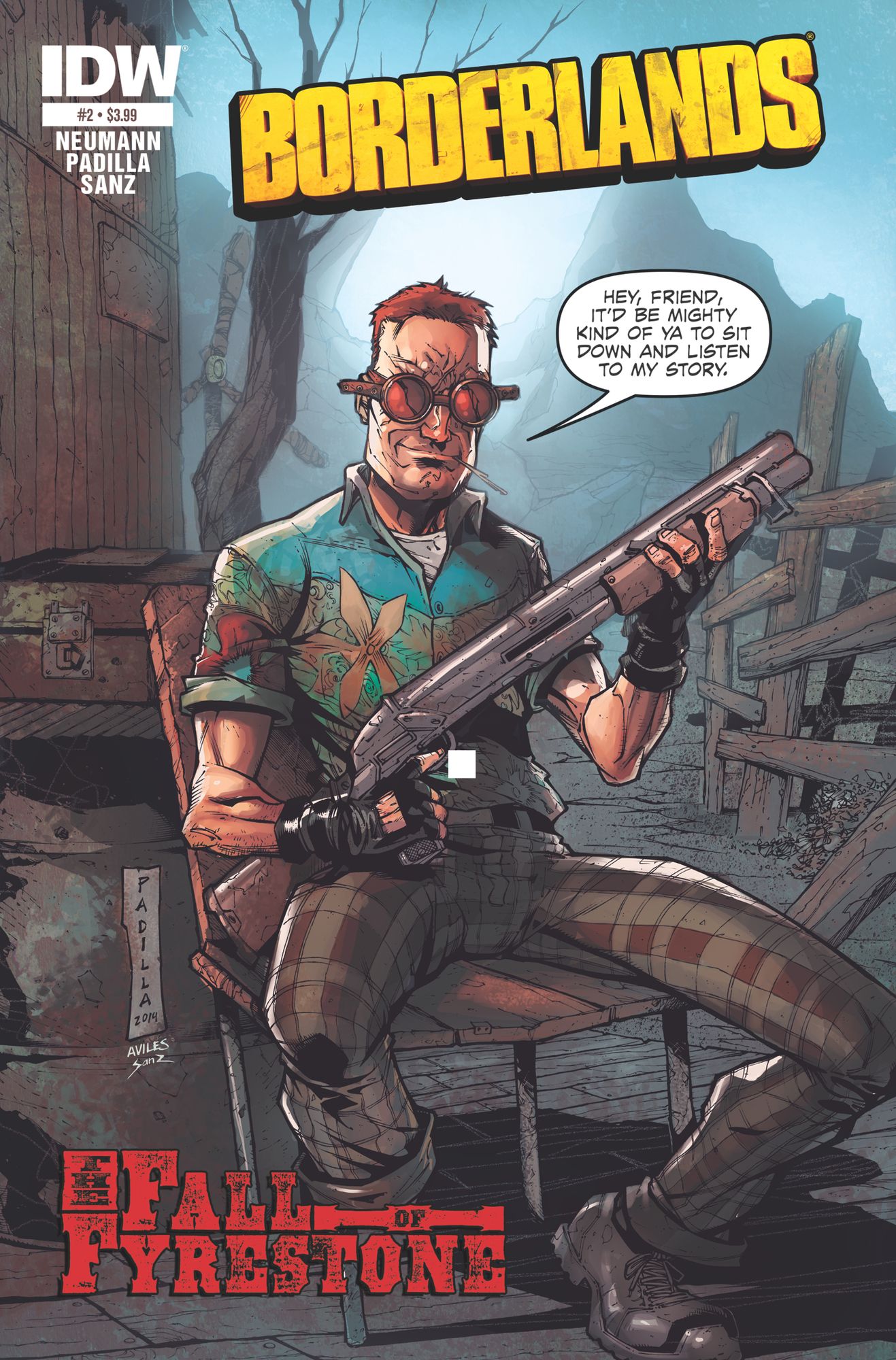 Borderlands: The Fall of Fyrestone #2
