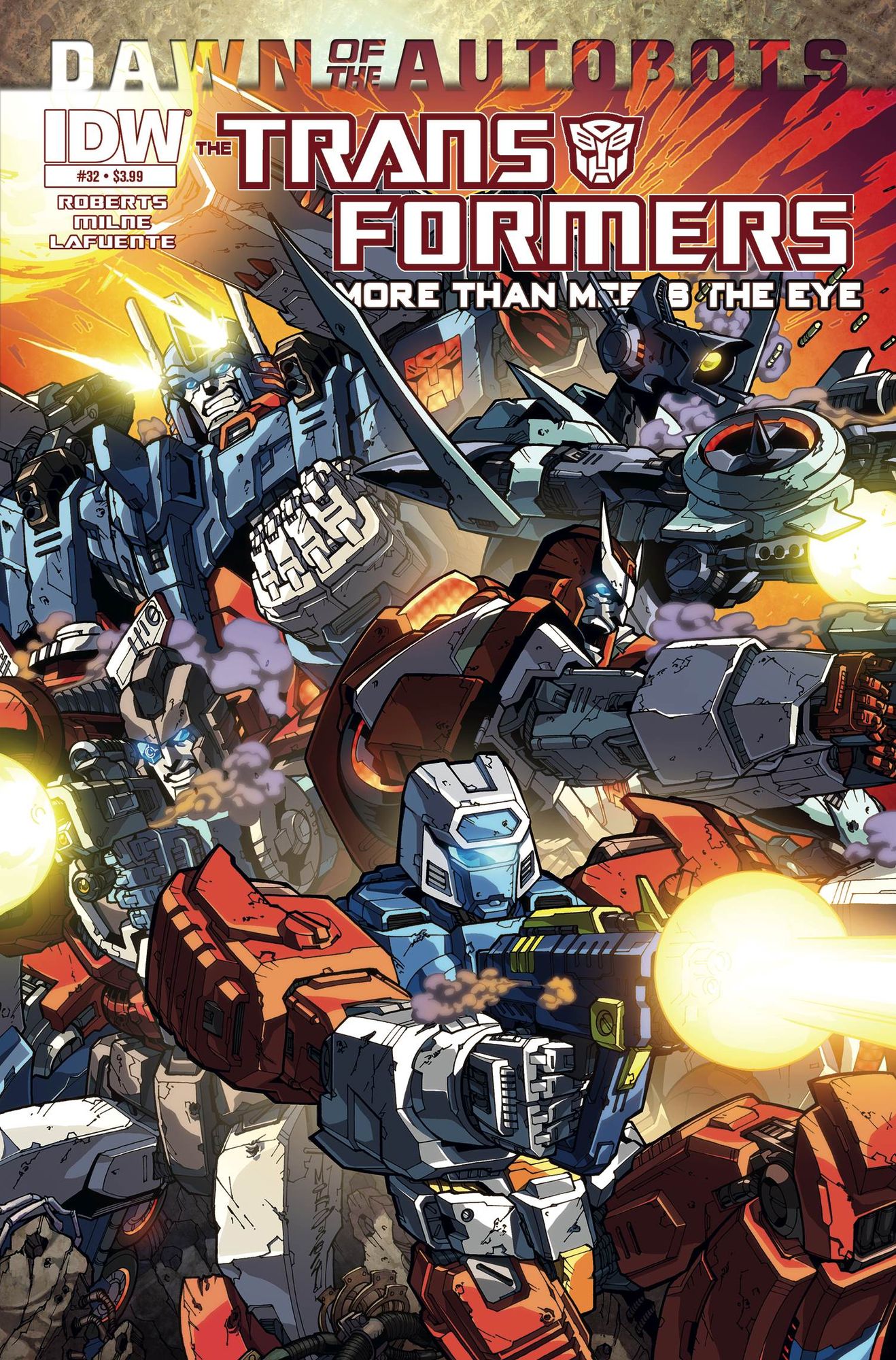 Transformers: More Than Meets the Eye #32 - Dawn of the Autobots