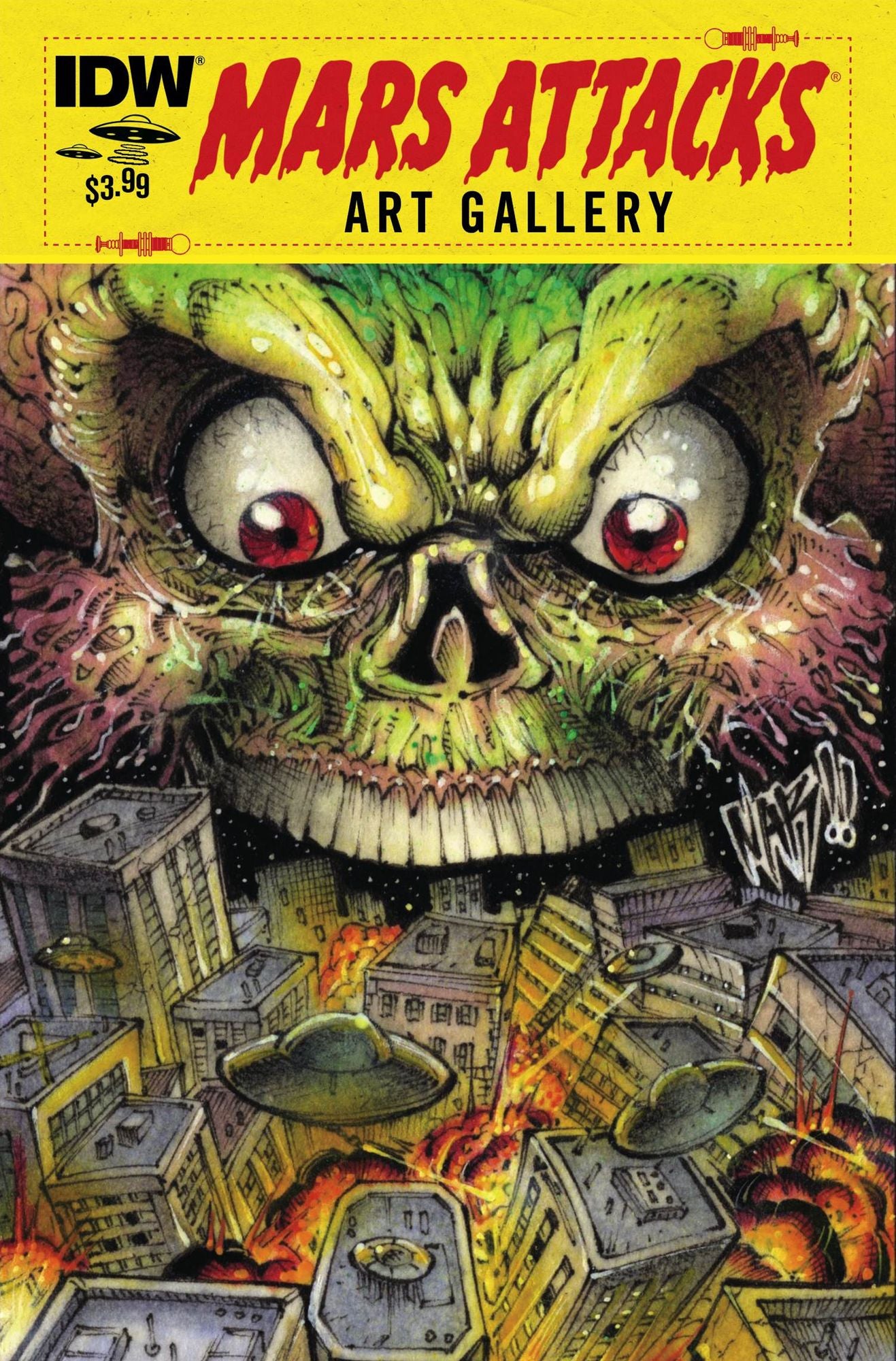 Mars Attacks Art Gallery #1