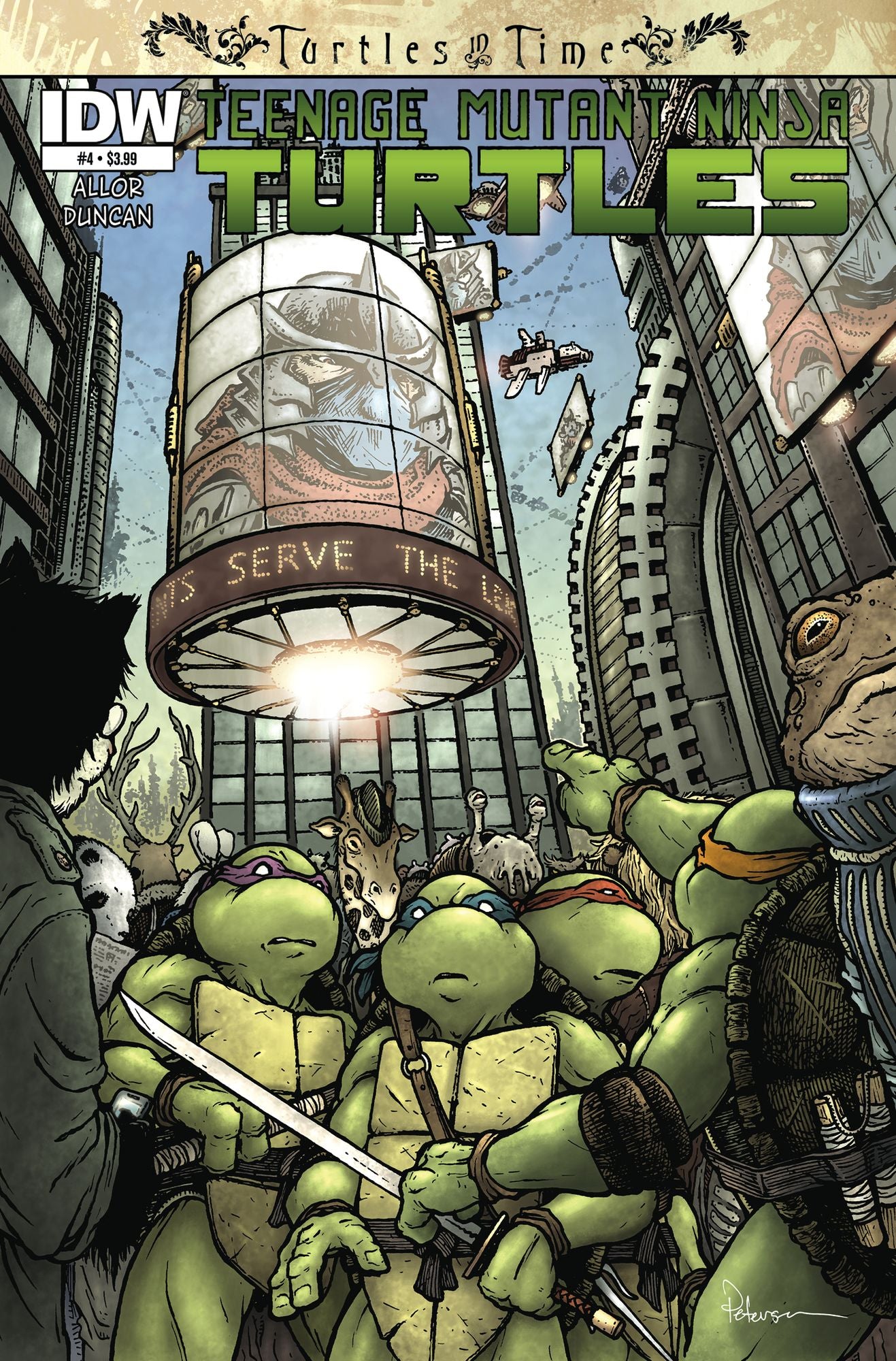 Teenage Mutant Ninja Turtles: Turtles in Time #4