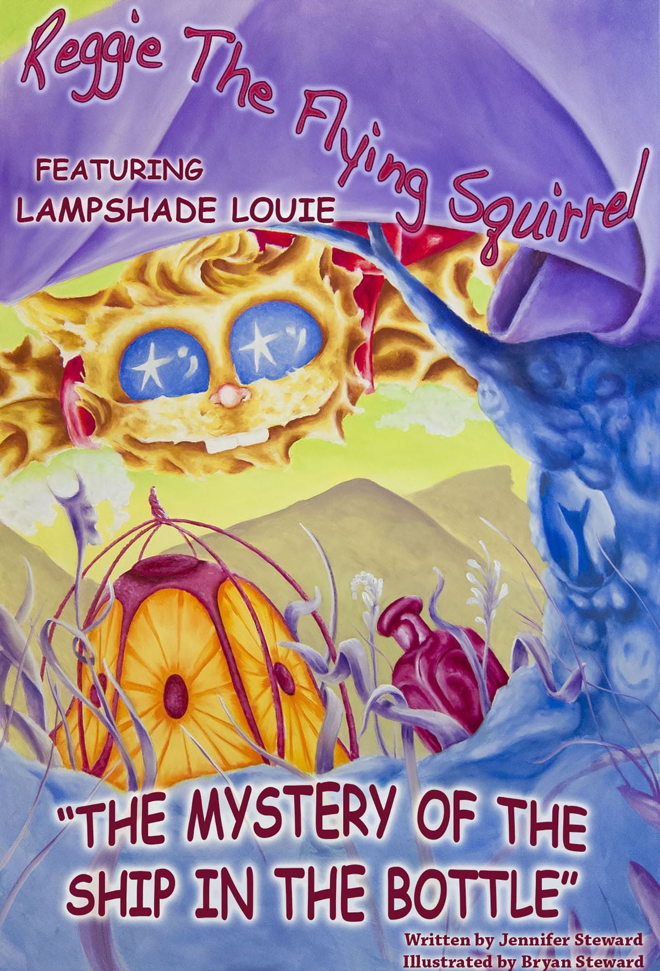 The Adventures of Reggie The Flying Squirrel, featuring Lampshade Louie in "The Mystery Of The Ship In The Bottle"