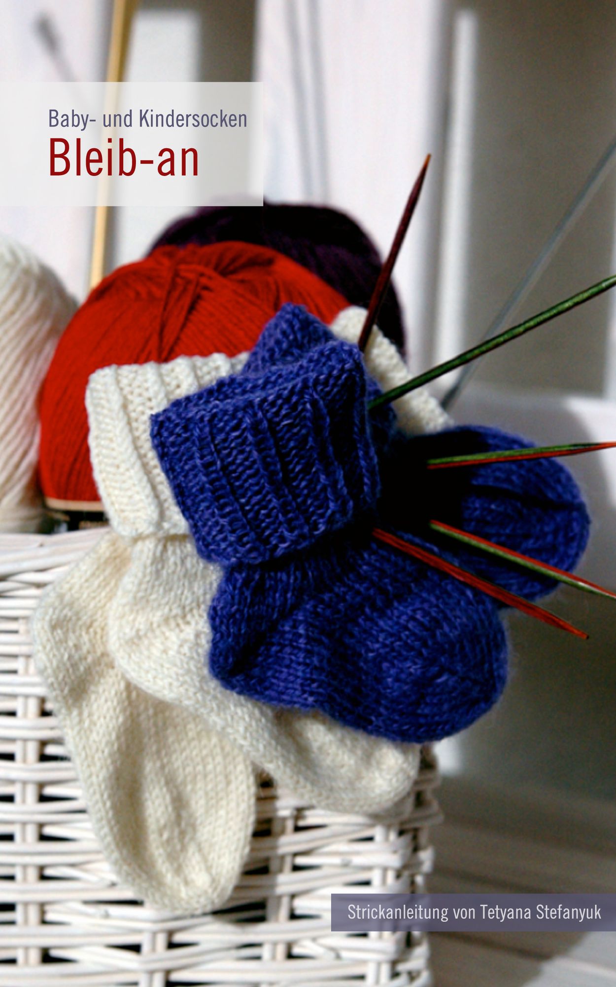 Bleib-an Baby- und Kindersocken: Strickanleitung