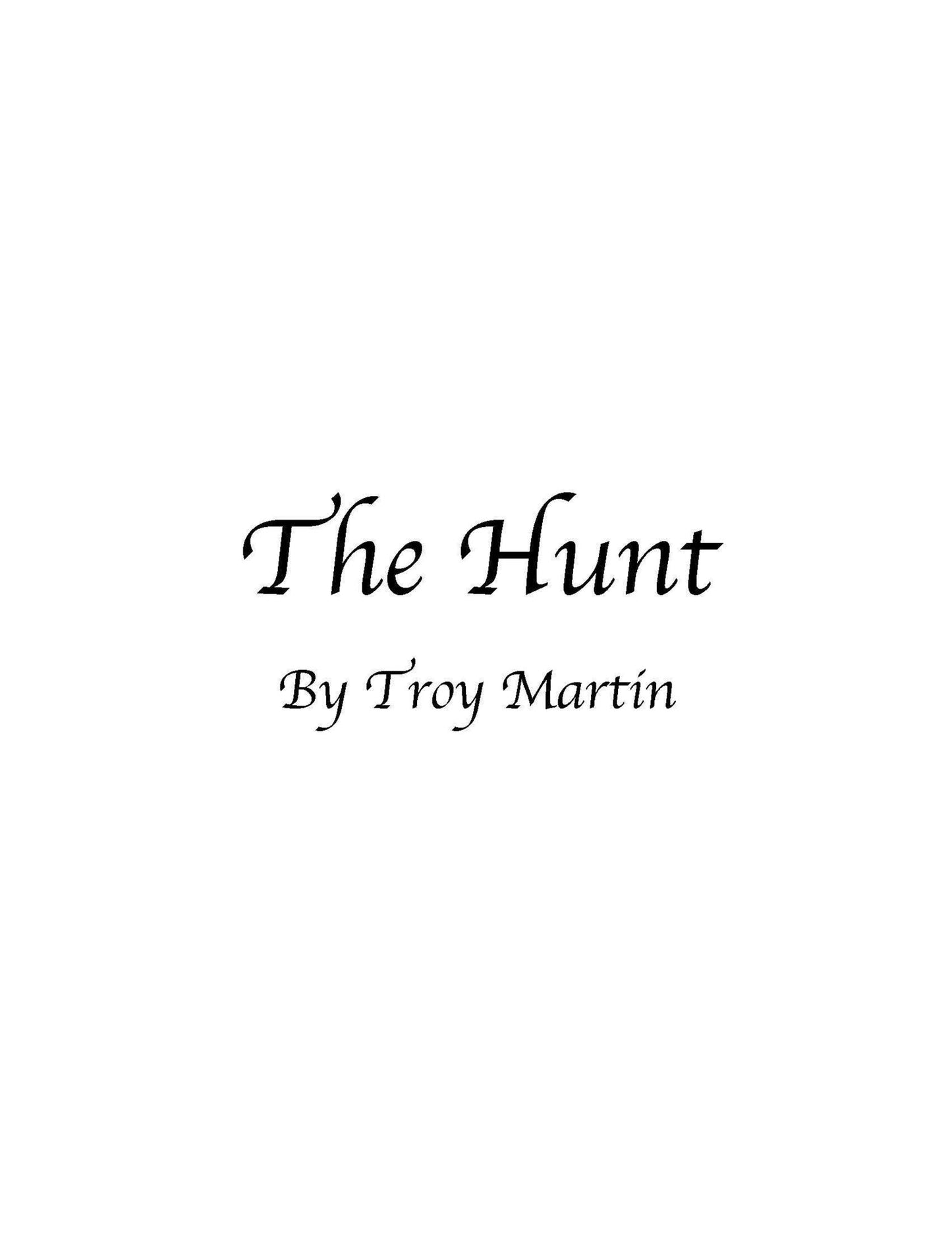 The Hunt