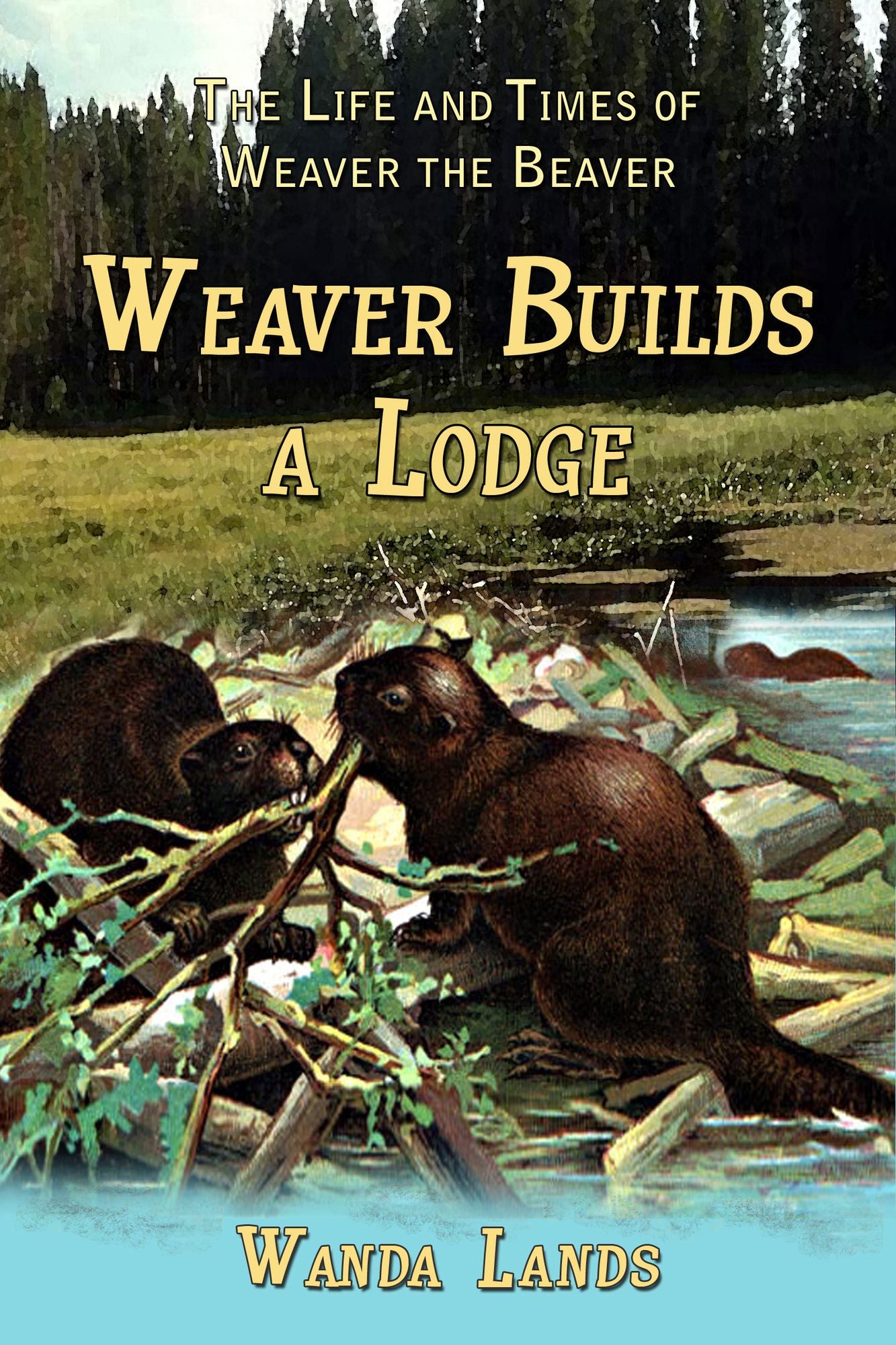 The Life and Times of Weaver the Beaver: Weaver Builds a Lodge