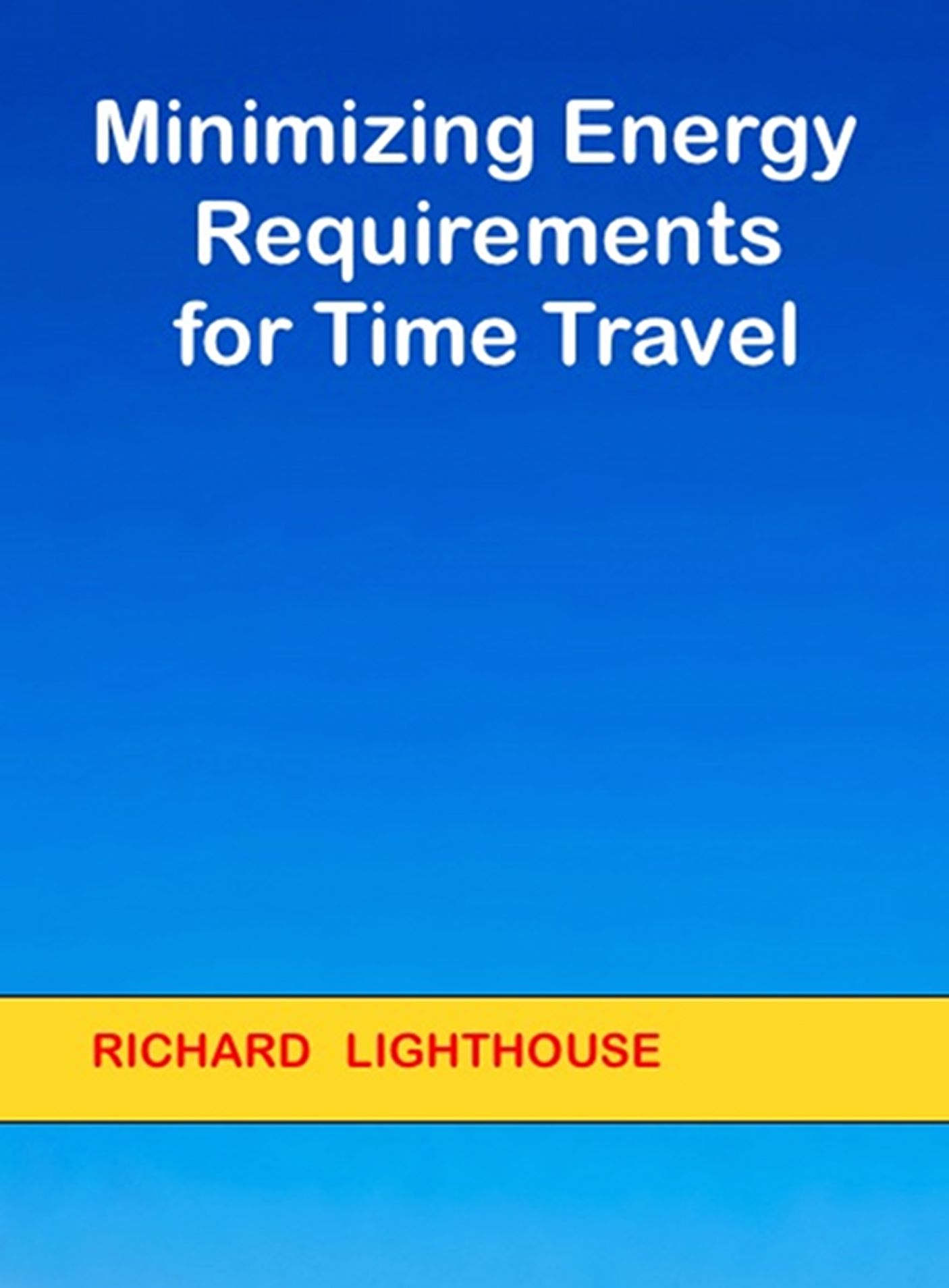 Minimizing Energy Requirements for Time Travel