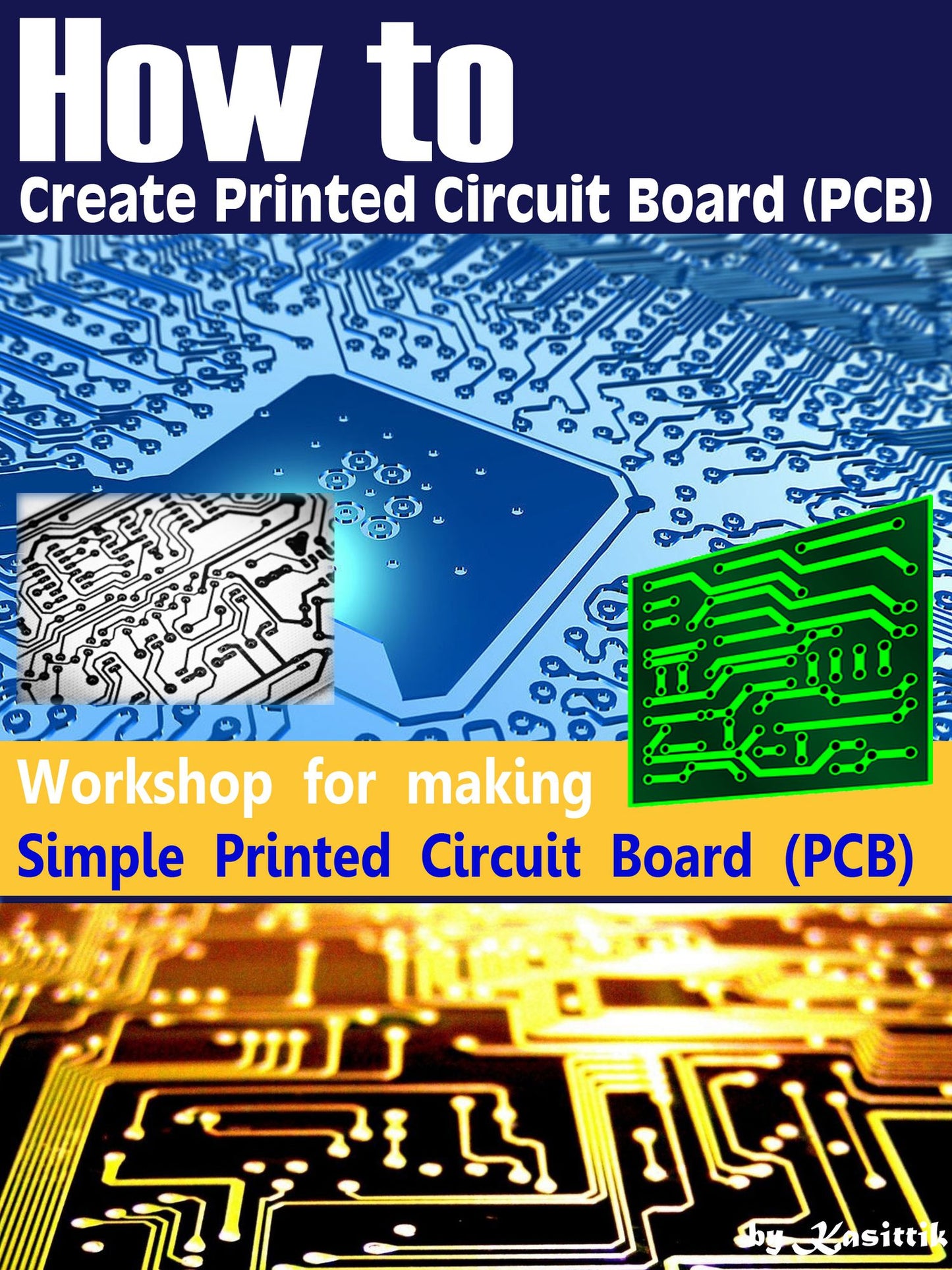 How to Create Printed Circuit Board (PCB) - Simple PCB