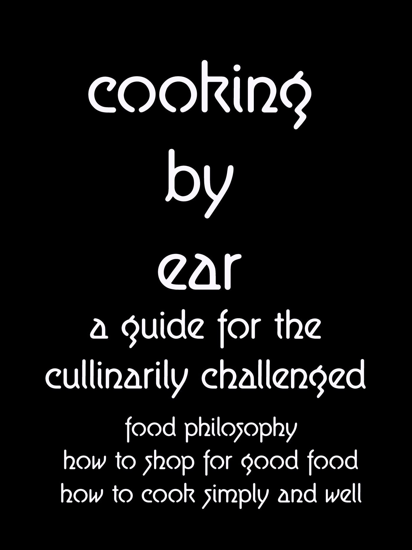 Cooking By Ear