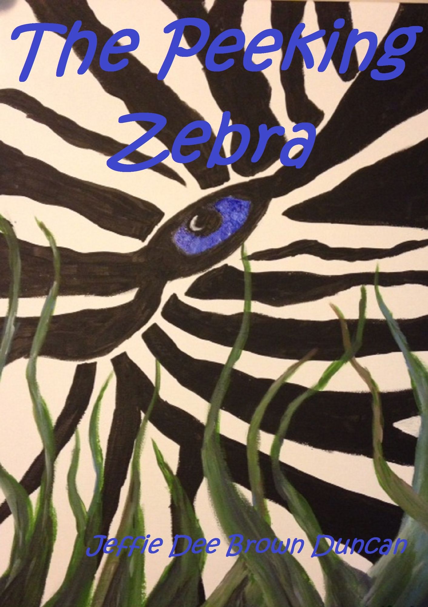 The Peeking Zebra