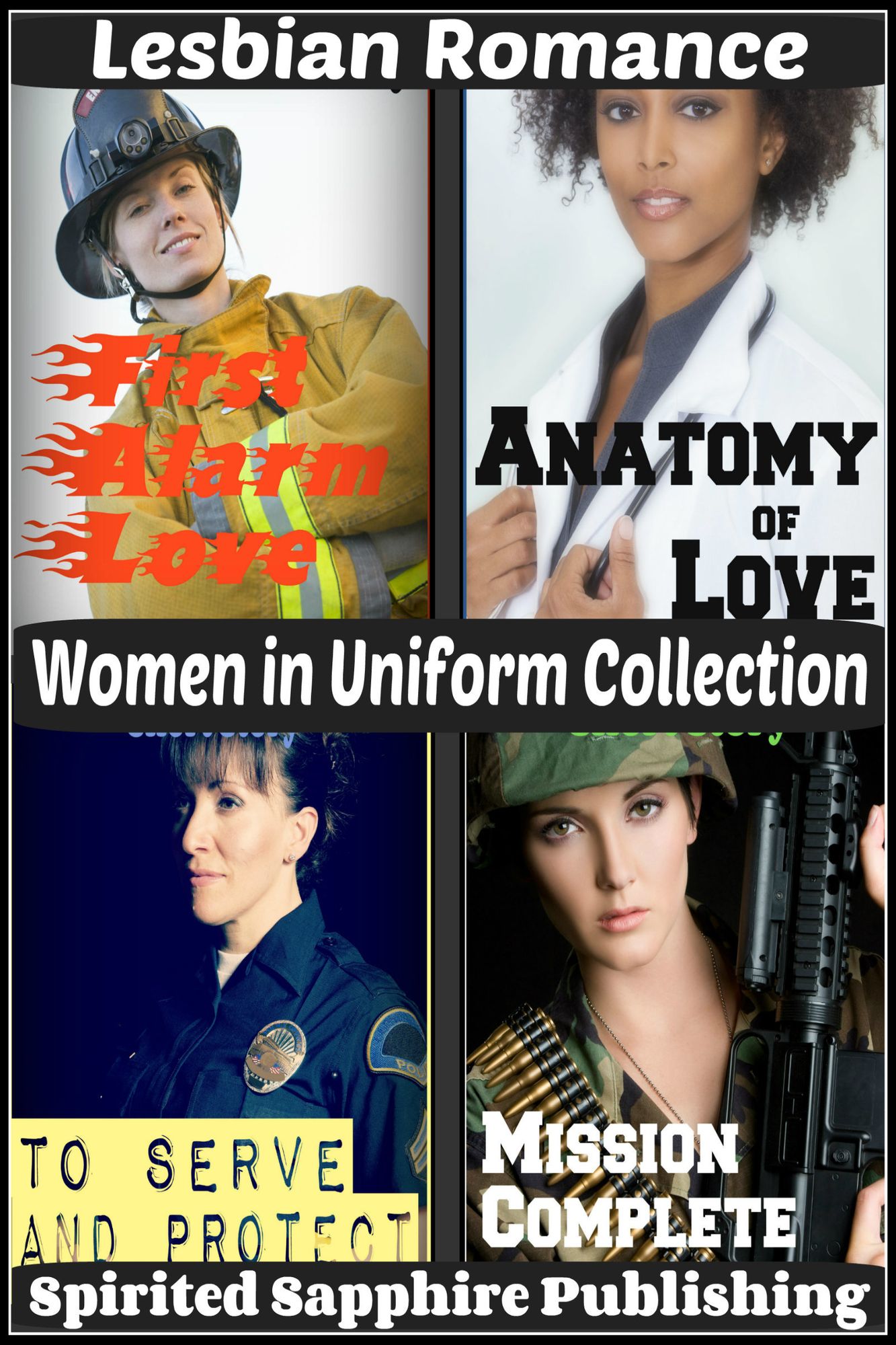 Lesbian Romance: Women in Uniform Collection