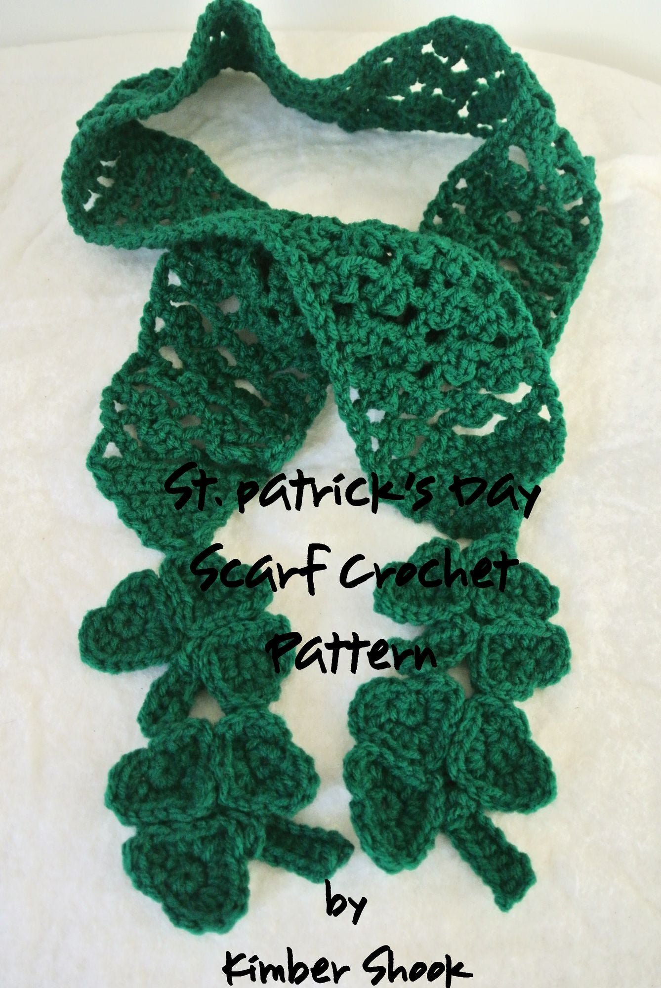 St. Patrick's Day Scarf Crochet Pattern