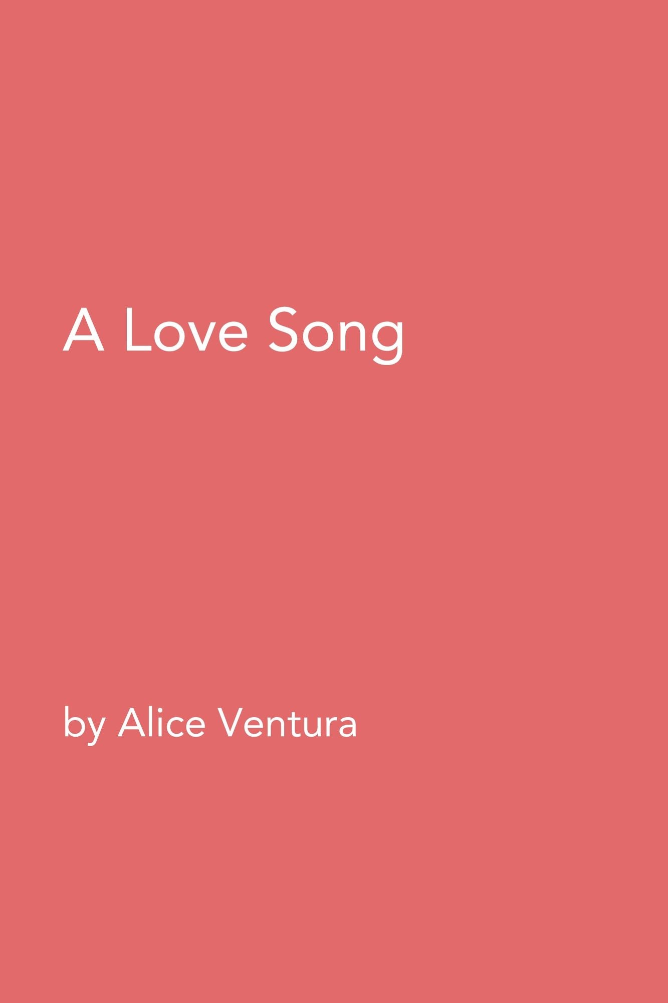 A Love Song