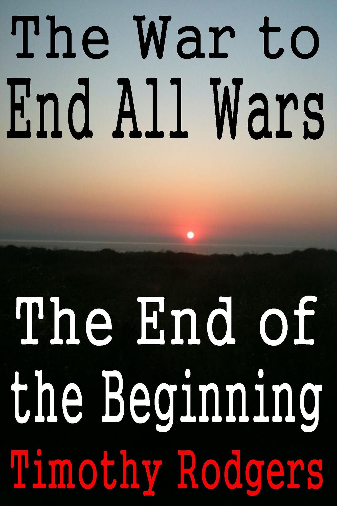 The War to End All Wars: The End of the Beginning