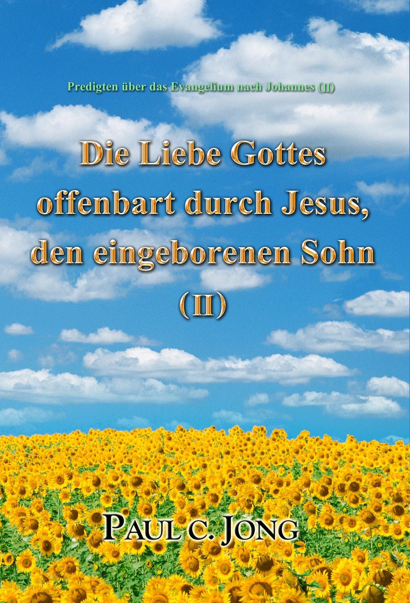 Predigten über das Evangelium nach Johannes (II) - Die Liebe Gottes offenbart durch Jesus, den eingeborenen Sohn ( II )