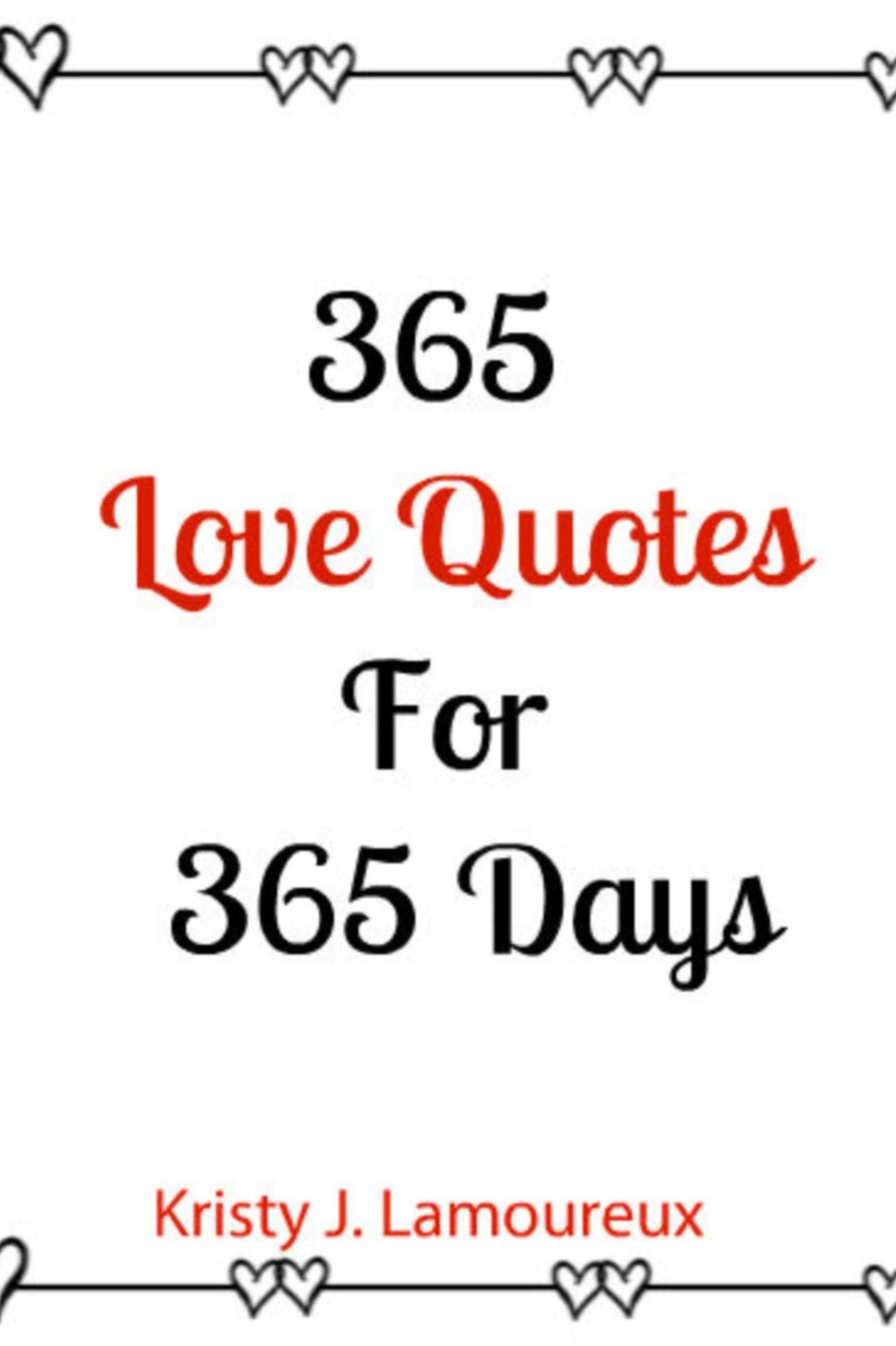 365 Love Quotes For 365 Days