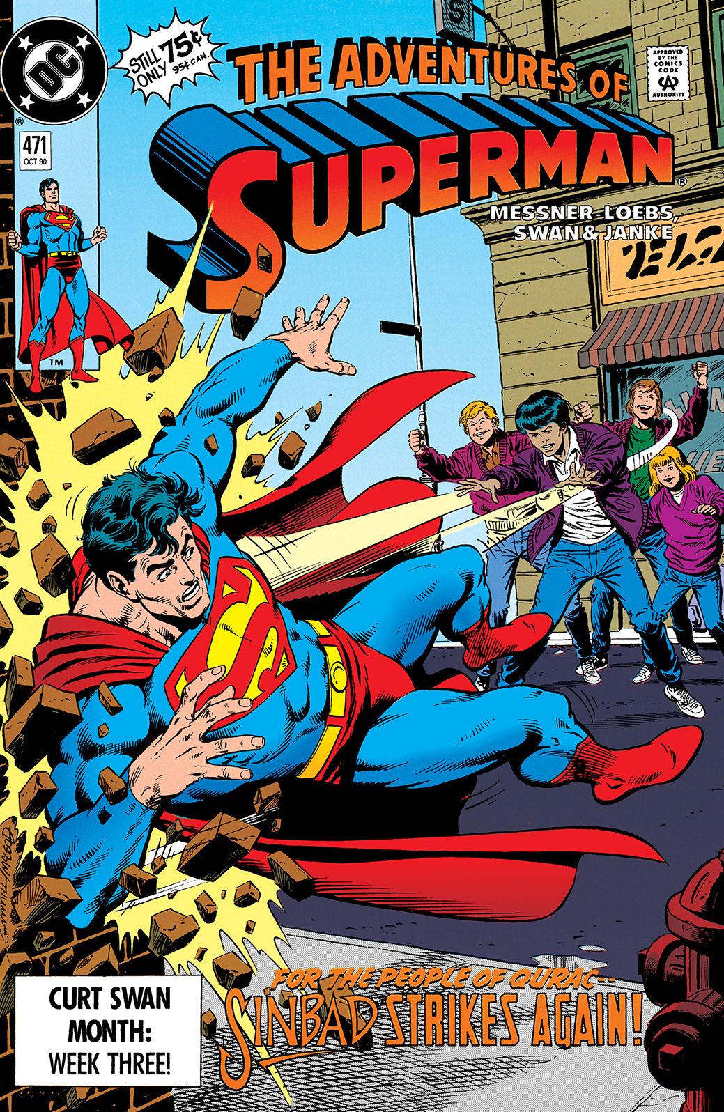 Adventures of Superman (1986-2006) #471 (NOOK Comic with Zoom View)