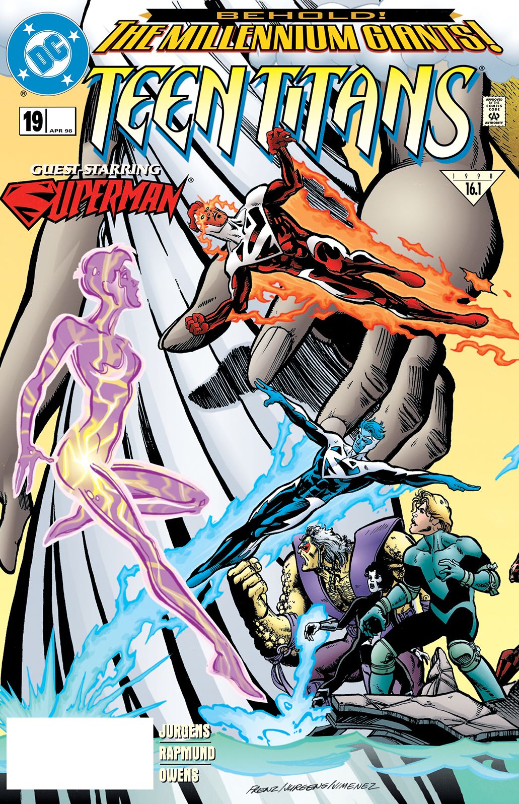 Teen Titans (1996-1998) #19 (NOOK Comic with Zoom View)