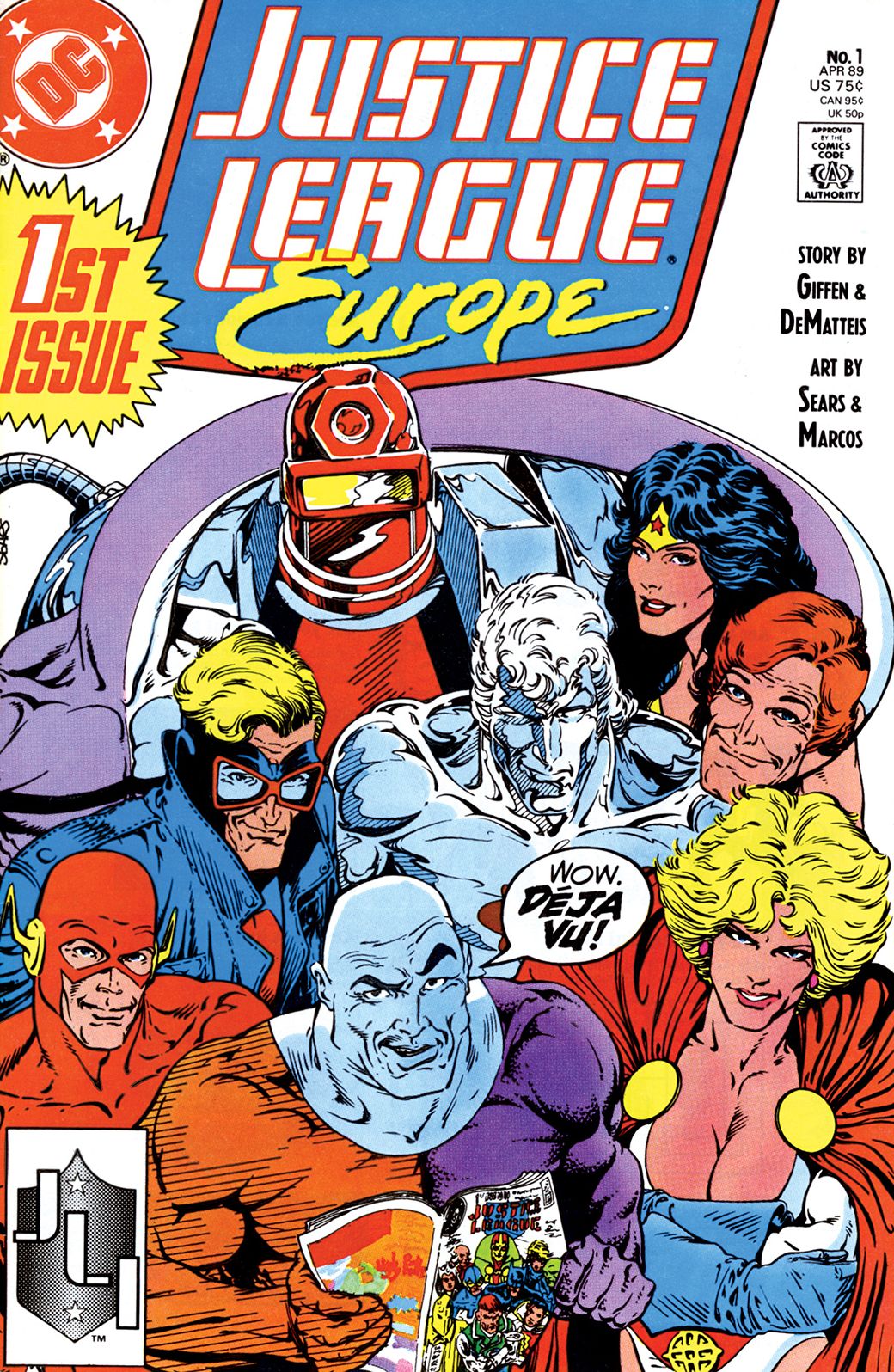 Justice League Europe (1989-1993) #1 (NOOK Comic with Zoom View)
