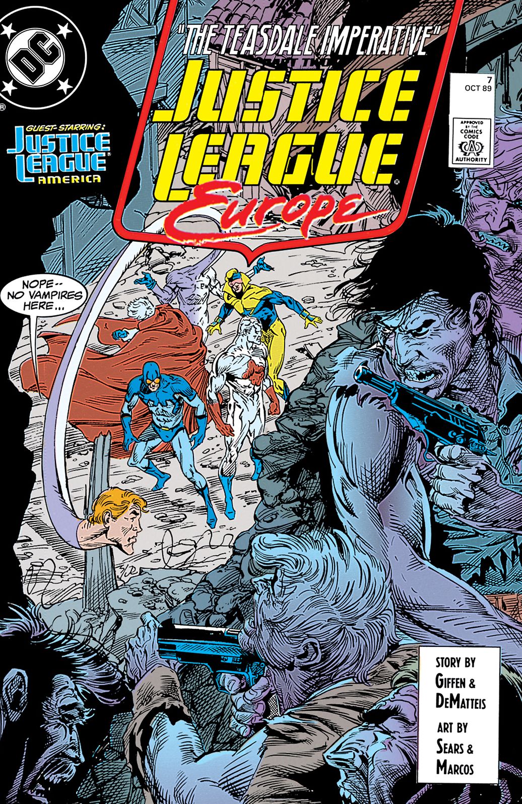 Justice League Europe (1989-1993) #7 (NOOK Comic with Zoom View)