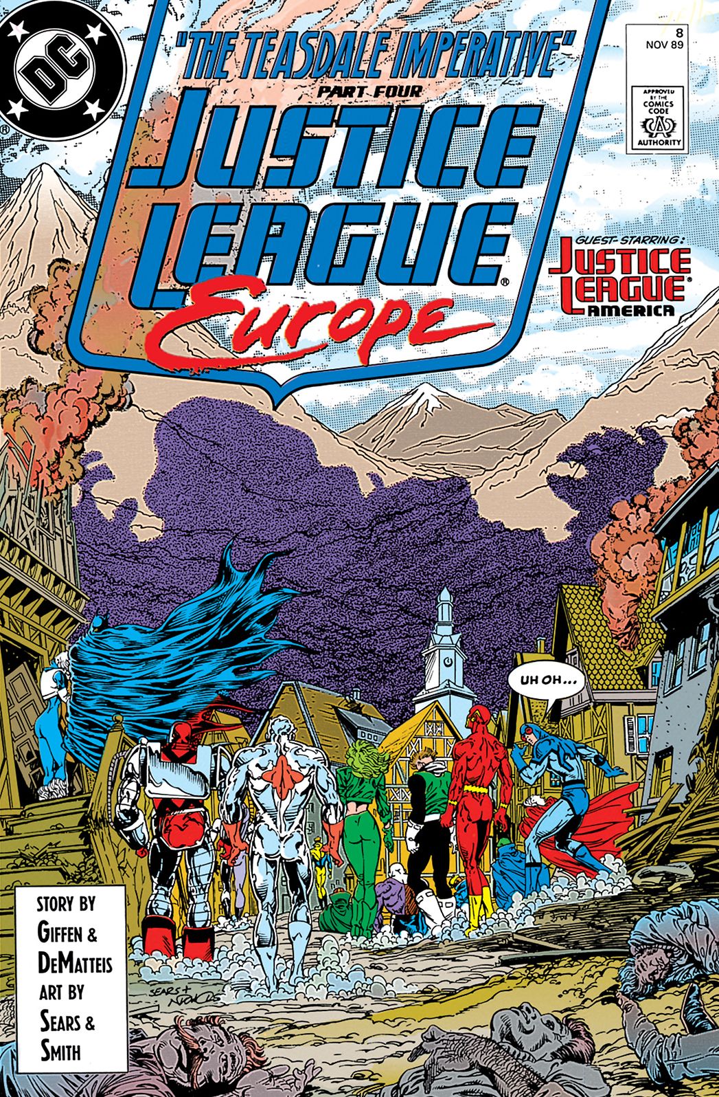 Justice League Europe (1989-1993) #8 (NOOK Comic with Zoom View)