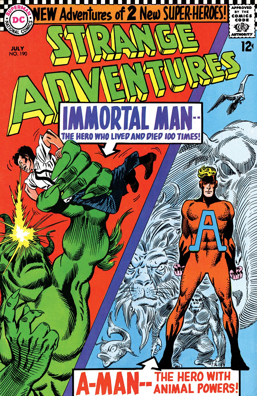 Strange Adventures (1950-1973) #190 (NOOK Comic with Zoom View)