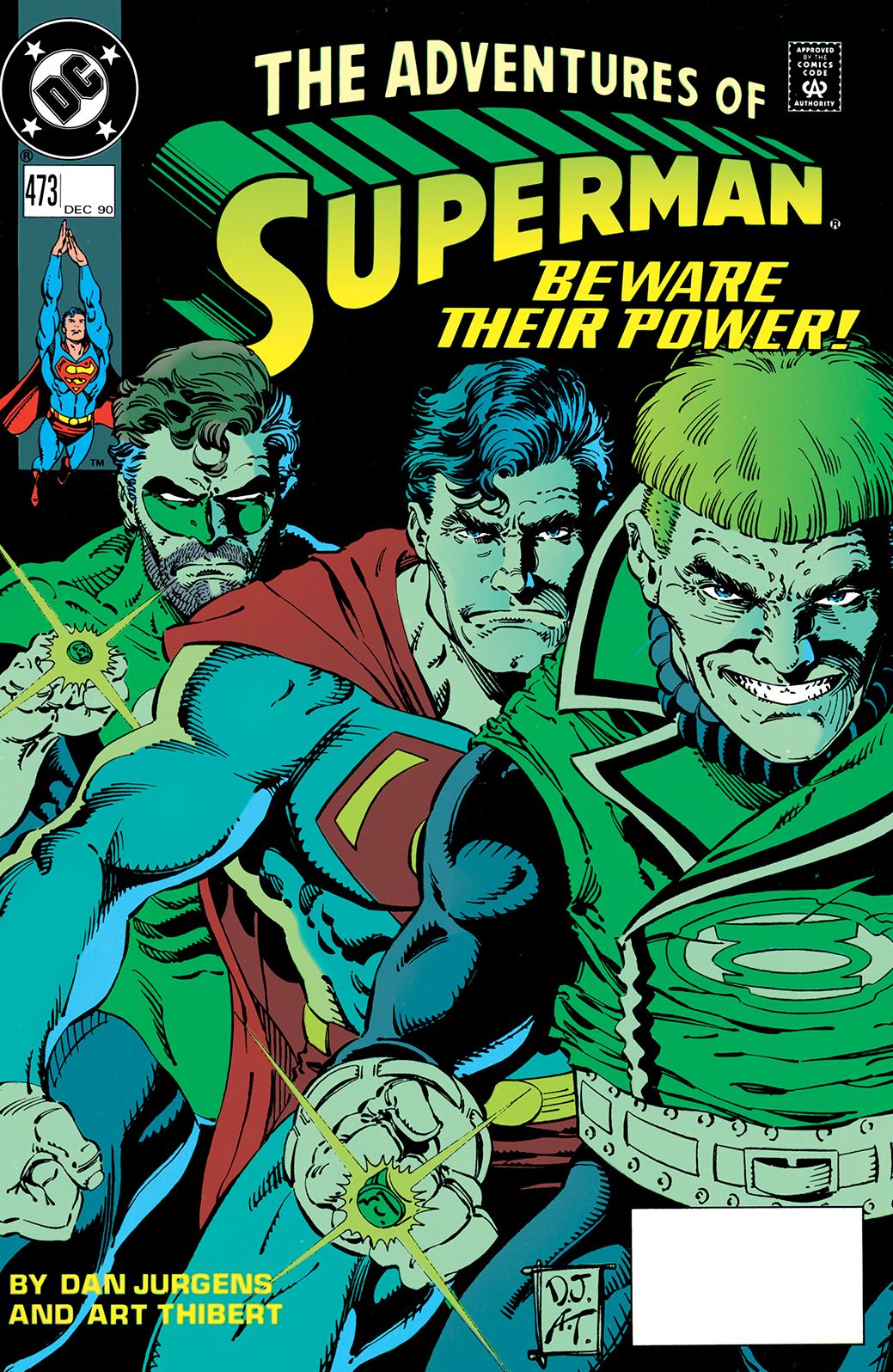 Adventures of Superman (1986-2006) #473 (NOOK Comic with Zoom View)