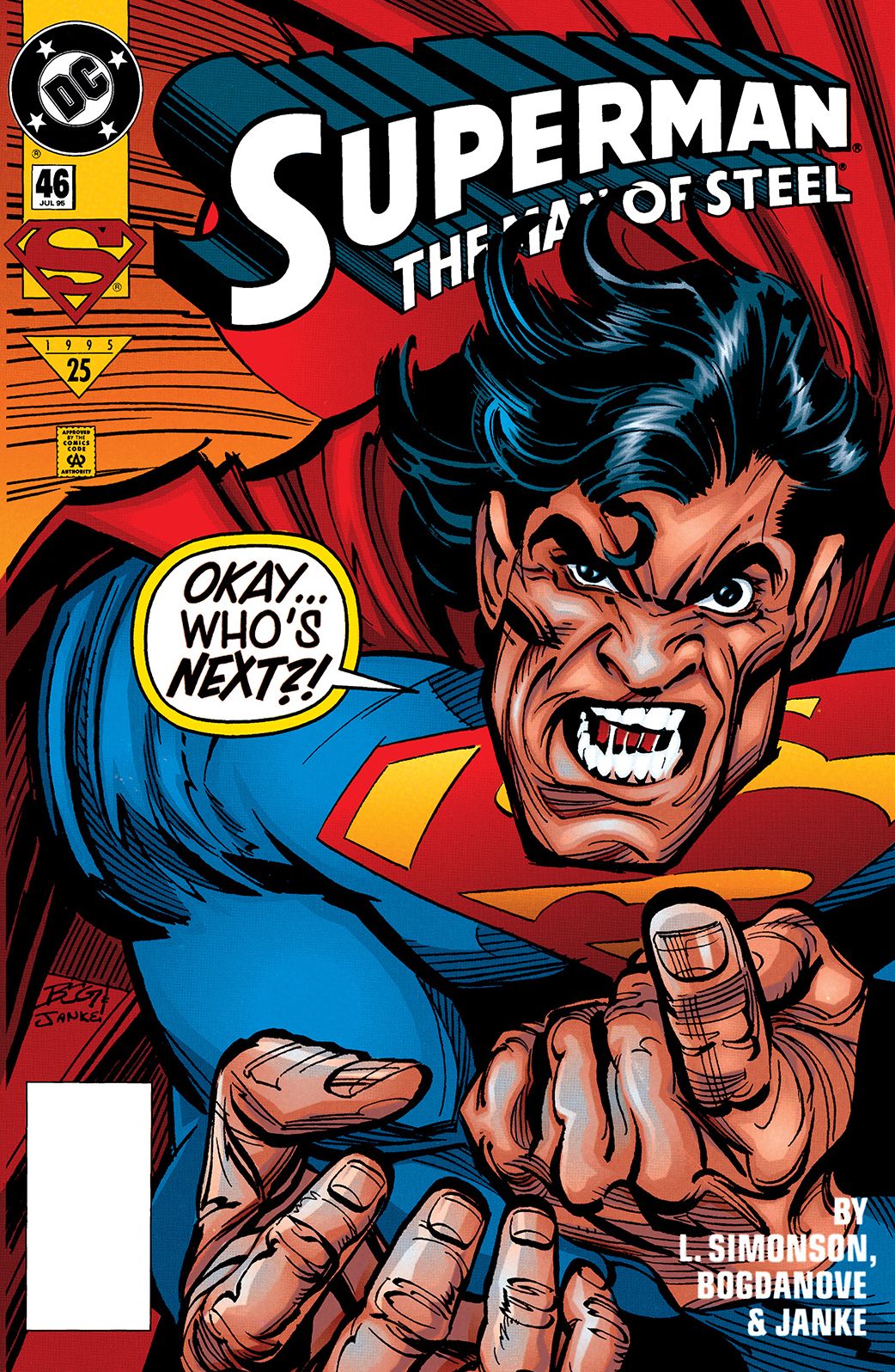 Superman: The Man of Steel (1991-2003) #46 (NOOK Comic with Zoom View)