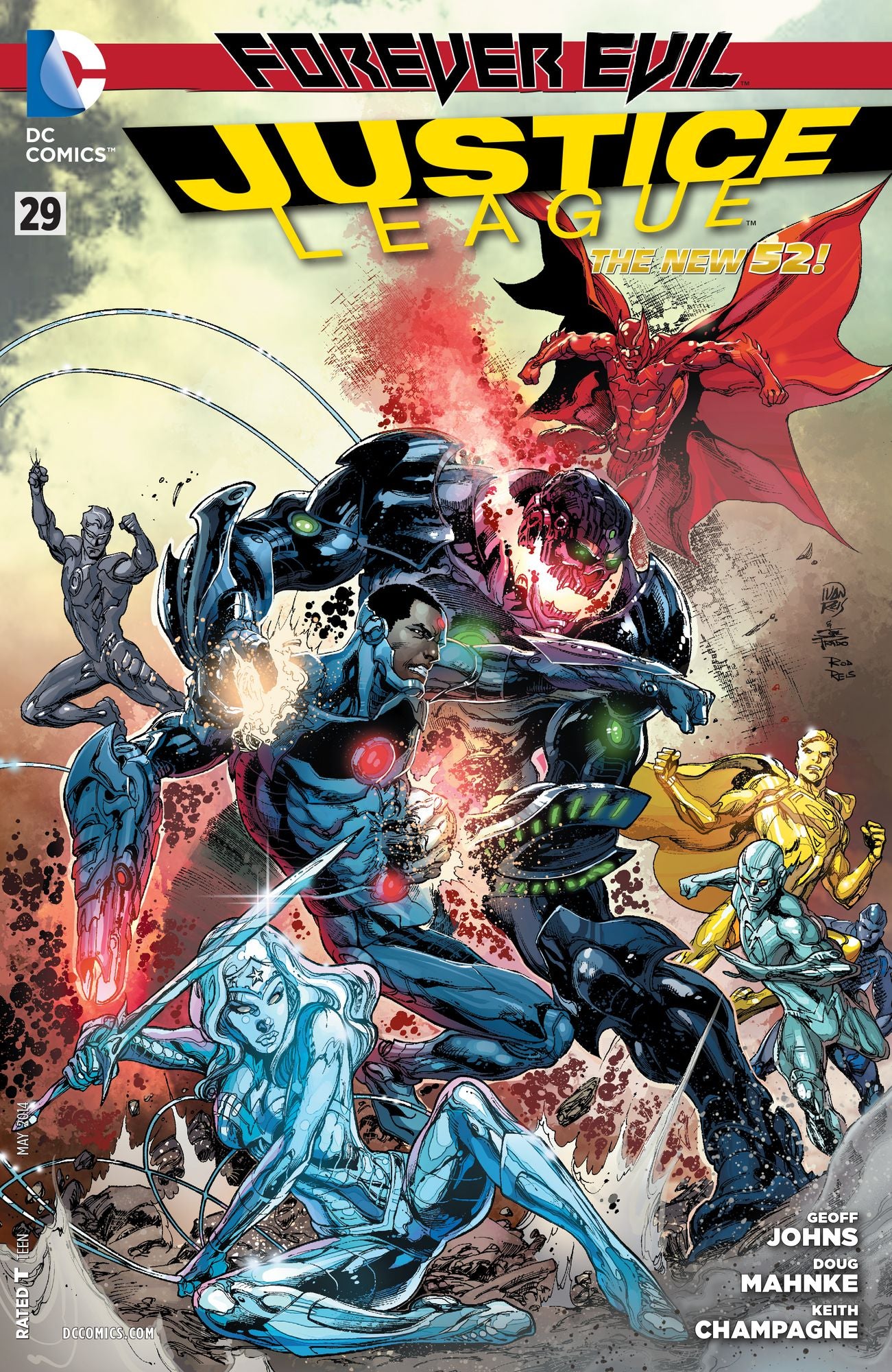 Justice League (2011- ) #29 (NOOK Comic with Zoom View)