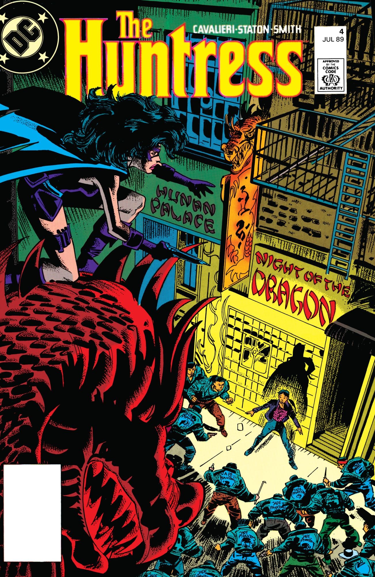 Huntress (1989-1990) #4 (NOOK Comic with Zoom View)