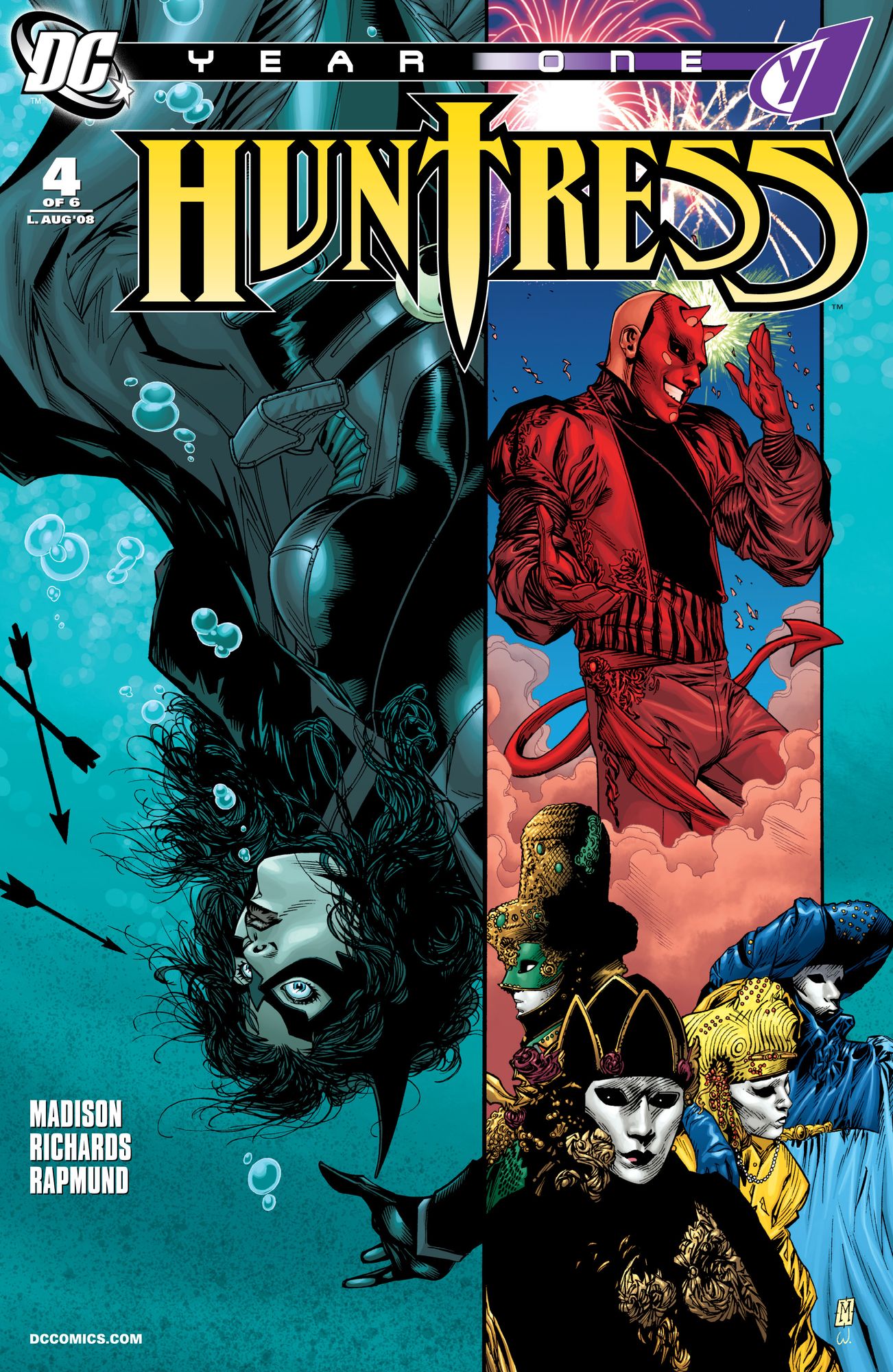 Huntress Year One #4 (NOOK Comic with Zoom View)