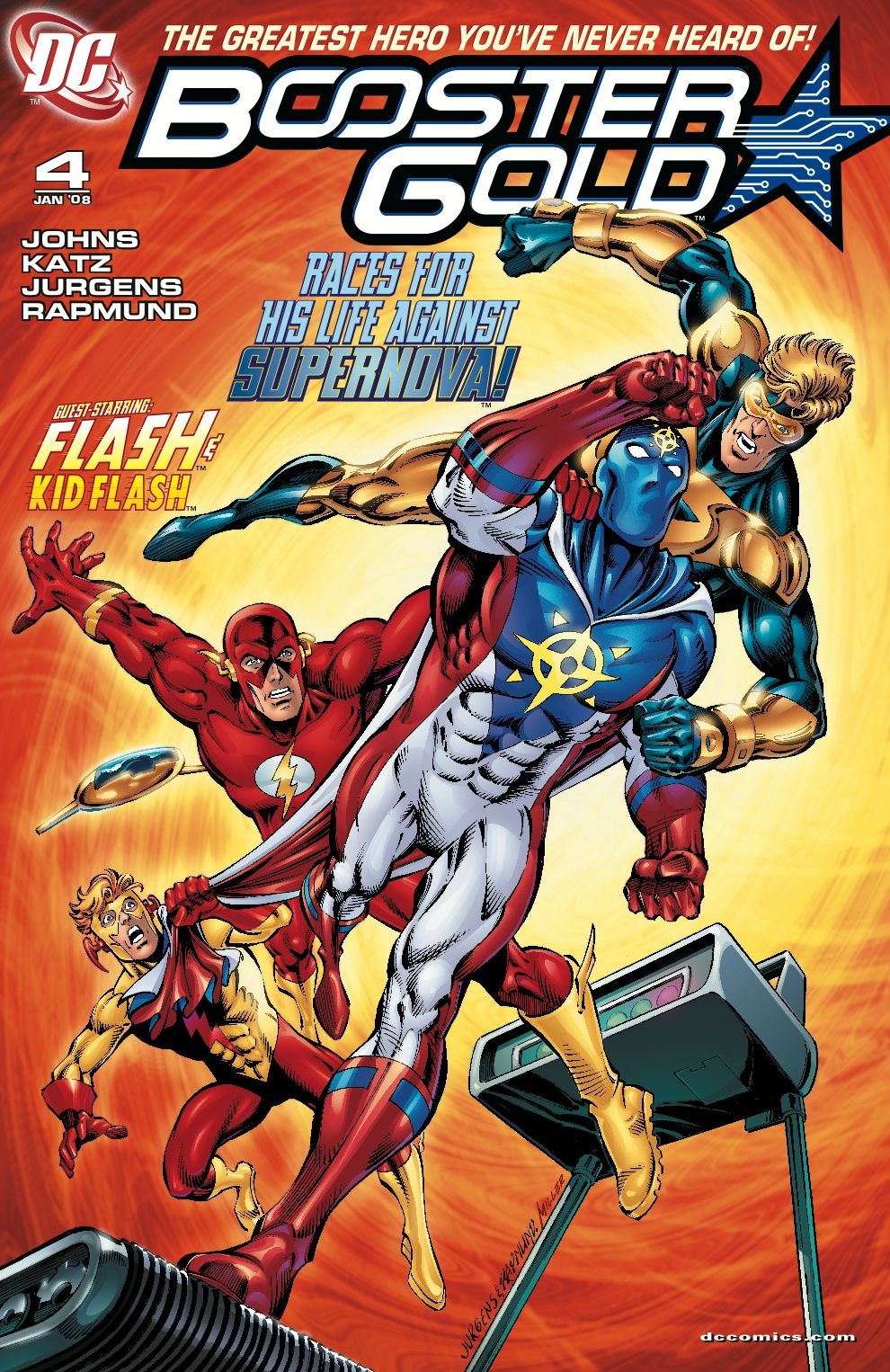 Booster Gold (2007-2011) #4 (NOOK Comic with Zoom View)