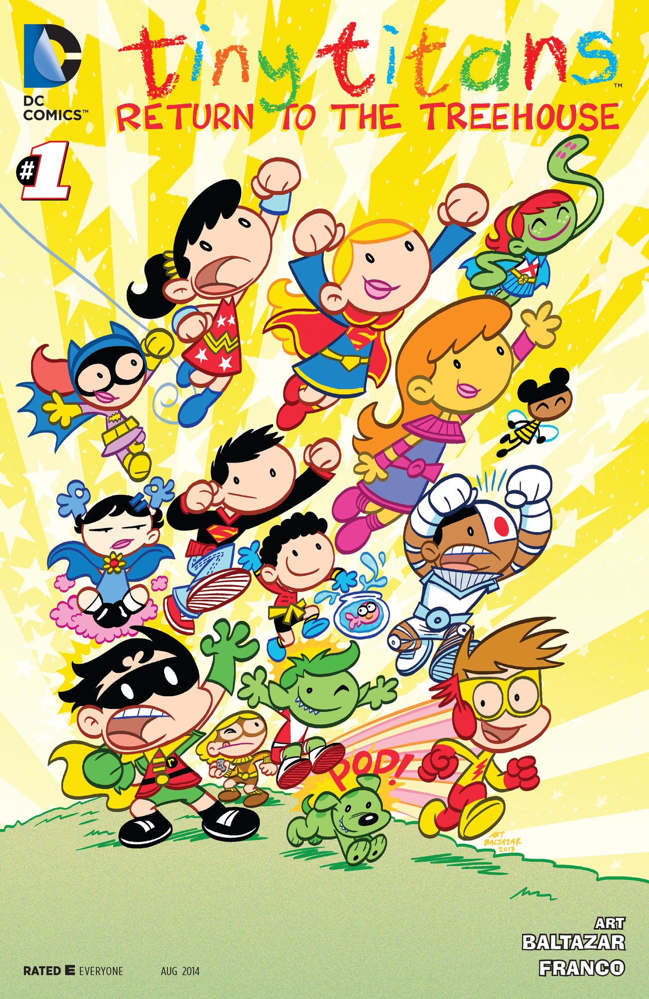 Tiny Titans: Return to the Treehouse #1 (NOOK Comic with Zoom View)
