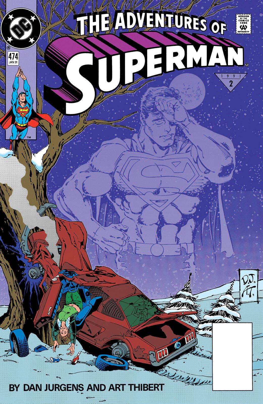 Adventures of Superman (1986-2006) #474 (NOOK Comic with Zoom View)