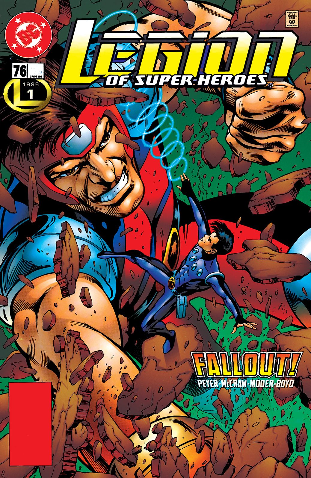 Legion of Super-Heroes (1989-2000) #76 (NOOK Comic with Zoom View)