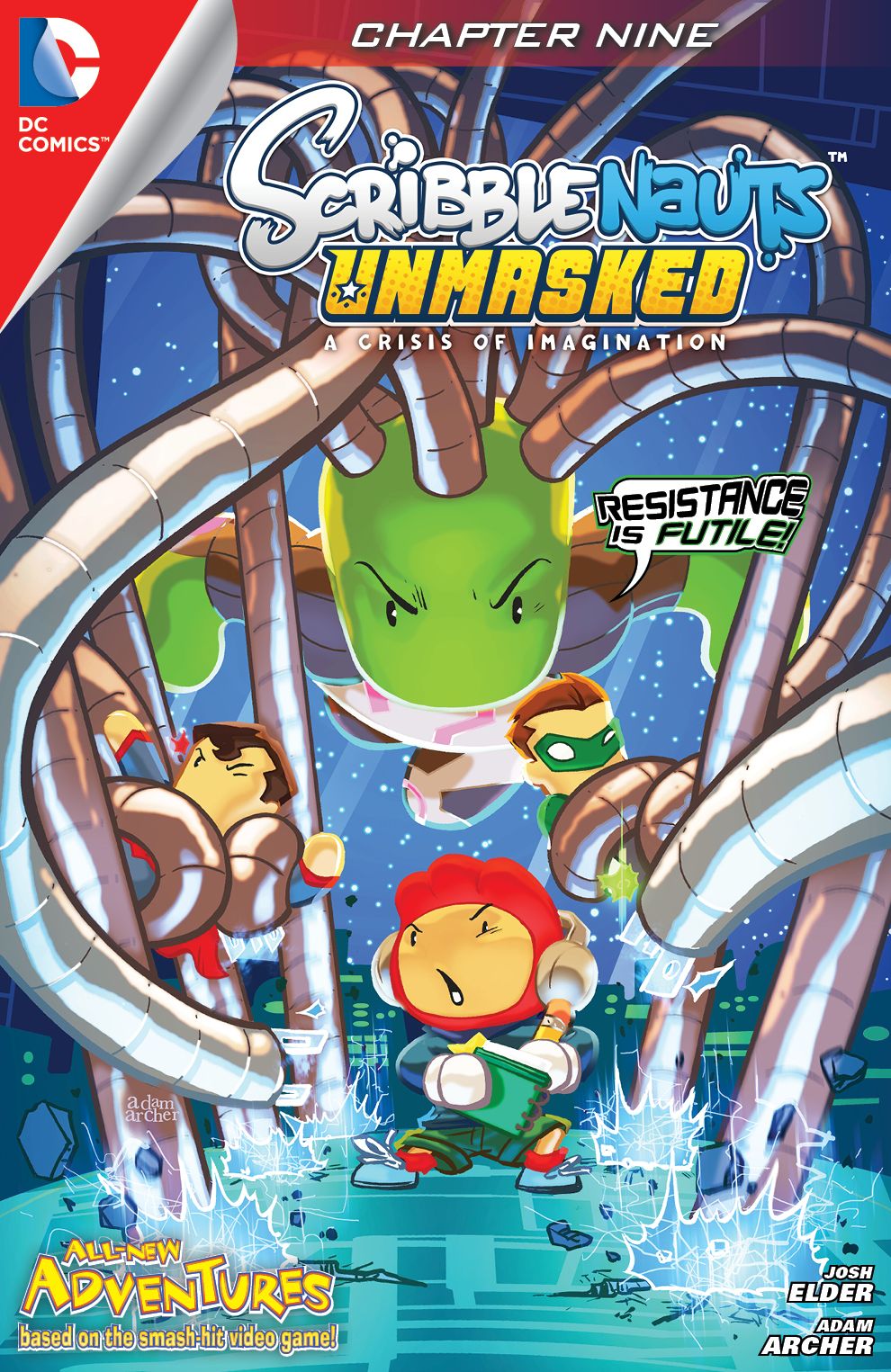 Scribblenauts Unmasked: A Crisis of Imagination #9 (NOOK Comic with Zoom View)