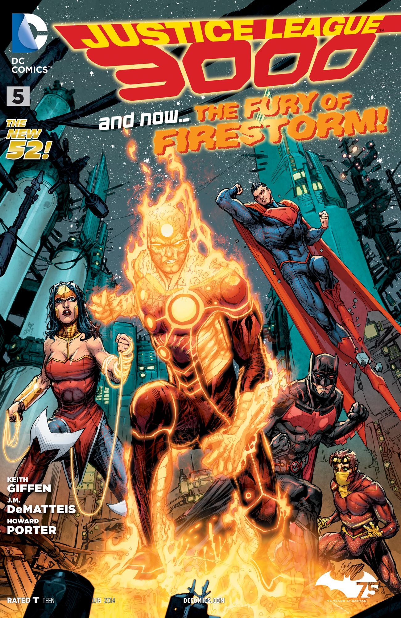 Justice League 3000 (2013- ) #5 (NOOK Comic with Zoom View)
