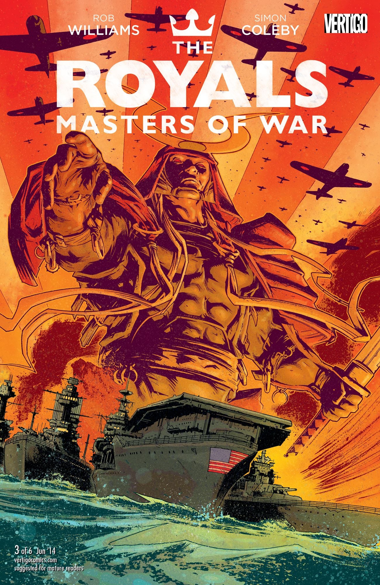 The Royals: Masters of War (2014- ) #3 (NOOK Comic with Zoom View)
