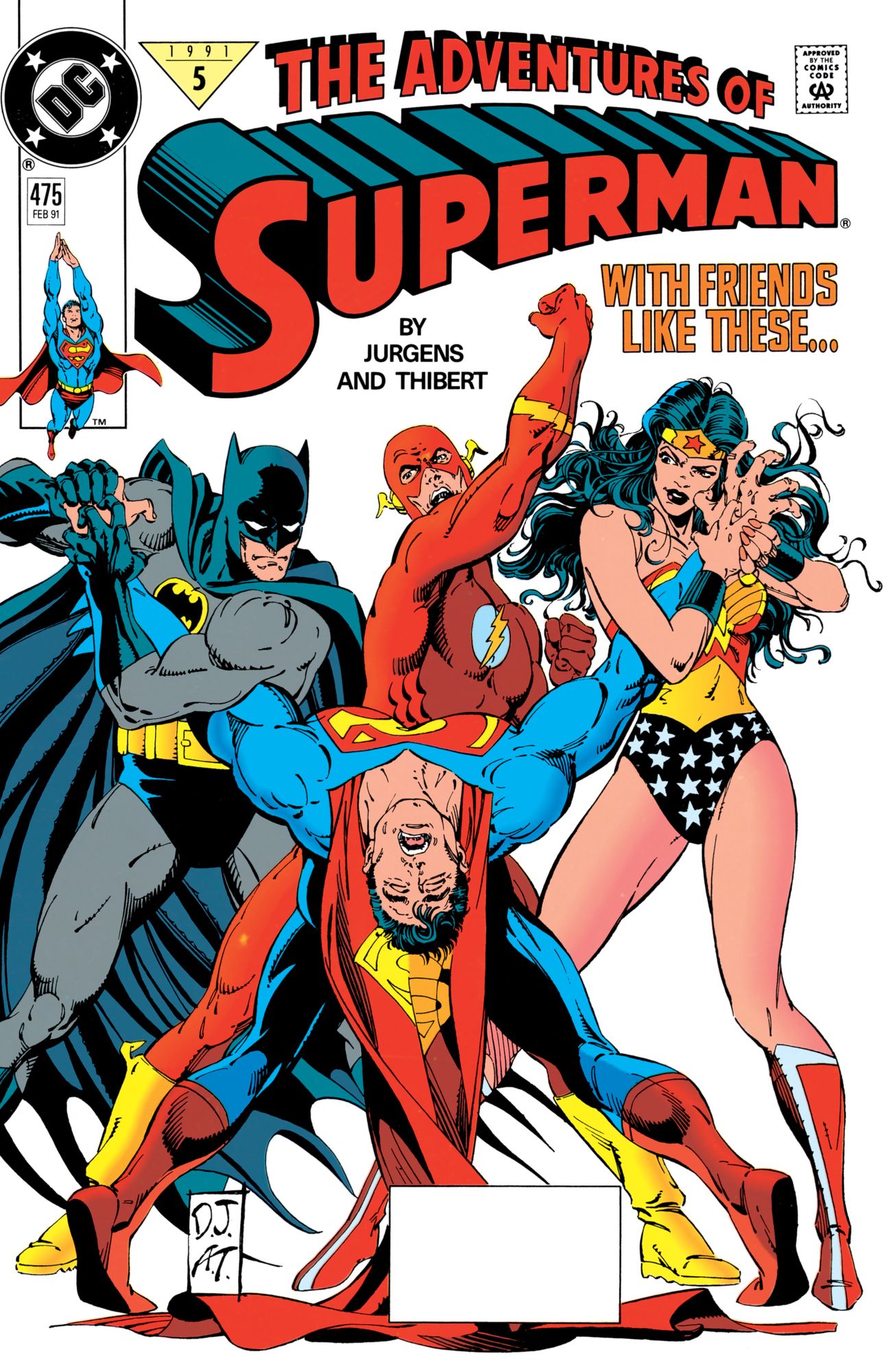 Adventures of Superman (1986-2006) #475 (NOOK Comic with Zoom View)