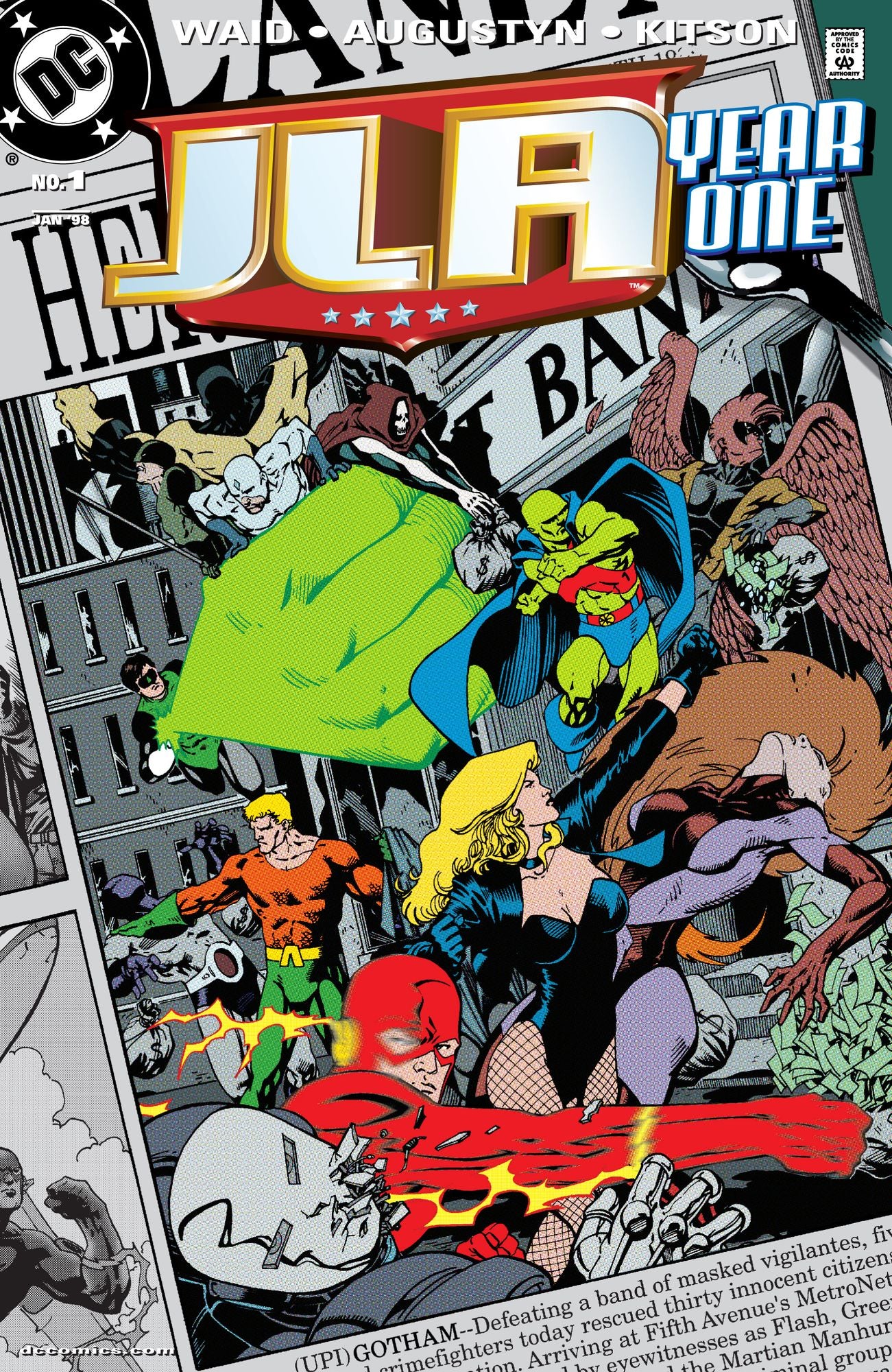 JLA Year One #1 (NOOK Comic with Zoom View)