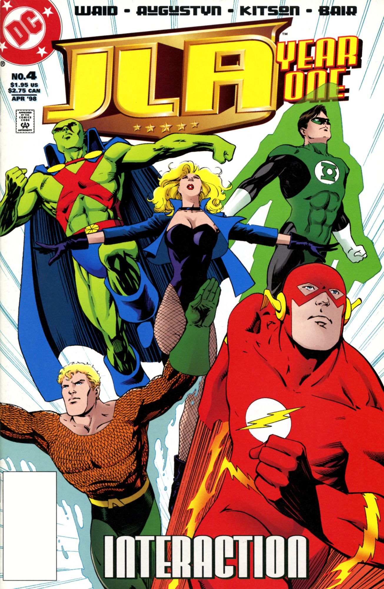 JLA Year One #4 (NOOK Comic with Zoom View)