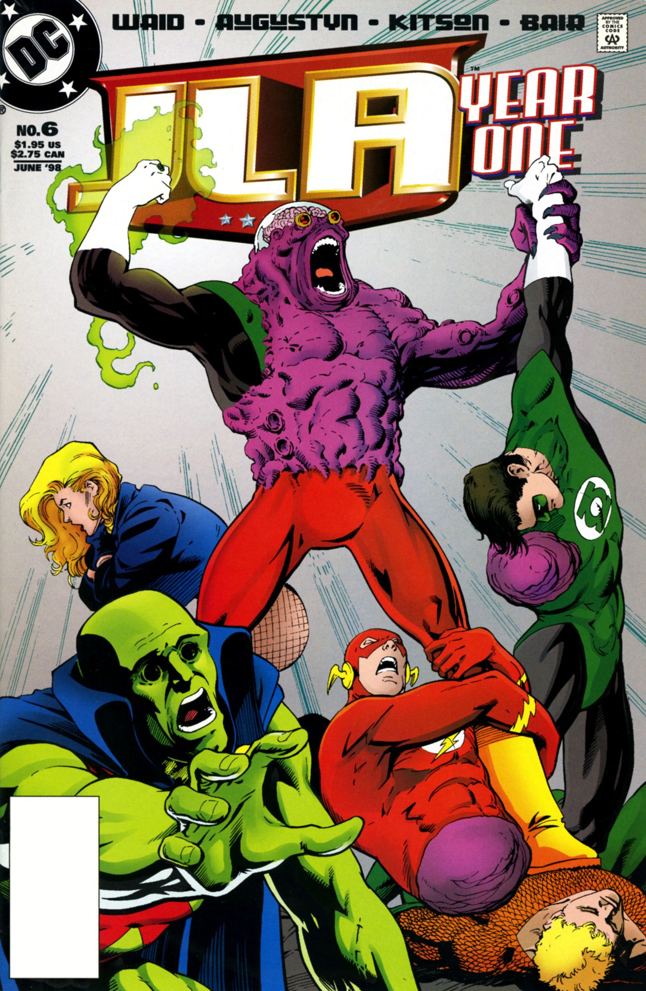 JLA Year One #6 (NOOK Comic with Zoom View)
