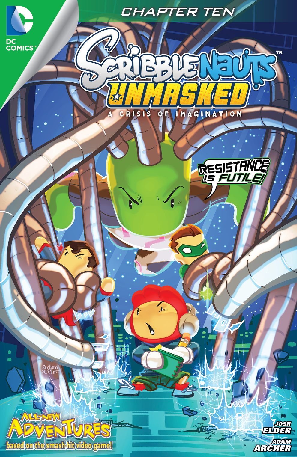 Scribblenauts Unmasked: A Crisis of Imagination #10 (NOOK Comic with Zoom View)