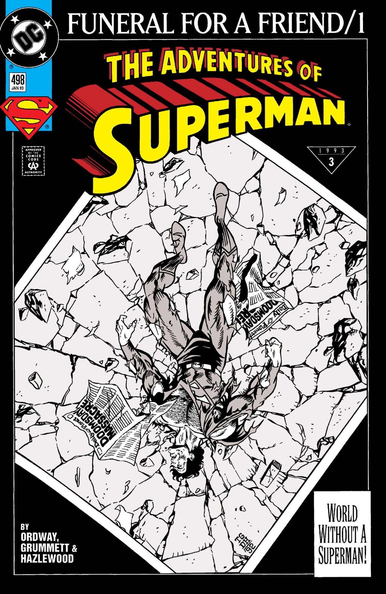 Adventures of Superman (1986-2006) #498 (NOOK Comic with Zoom View)