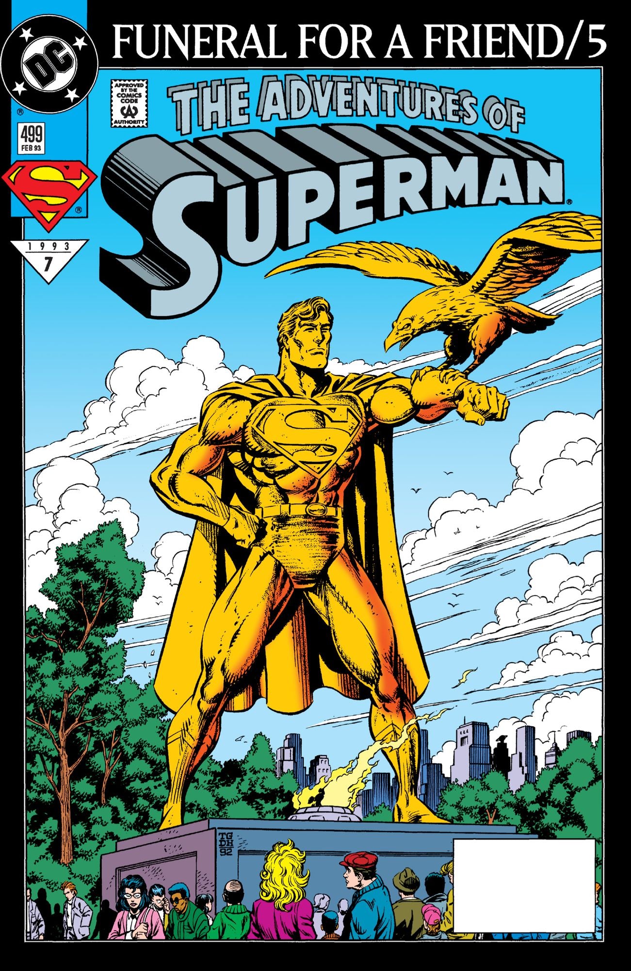 Adventures of Superman (1986-2006) #499 (NOOK Comic with Zoom View)