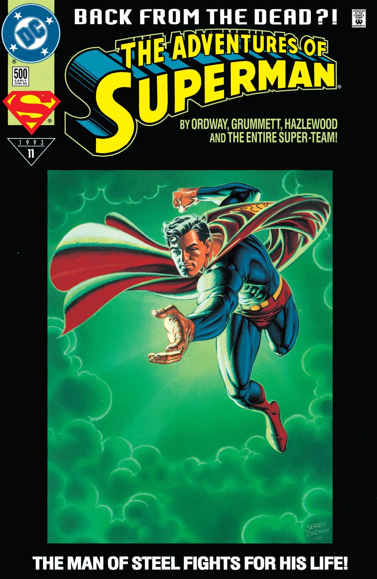 Adventures of Superman (1986-2006) #500 (NOOK Comic with Zoom View)