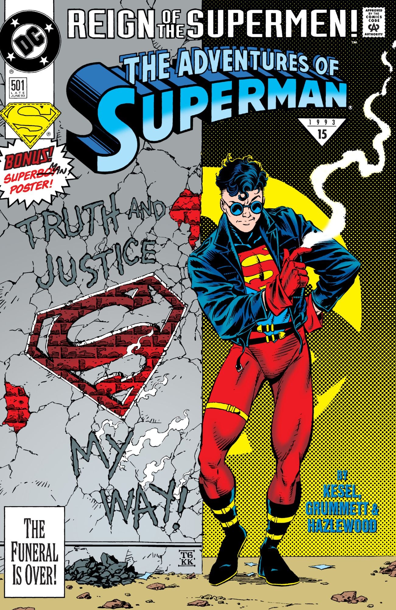 Adventures of Superman (1986-2006) #501 (NOOK Comic with Zoom View)