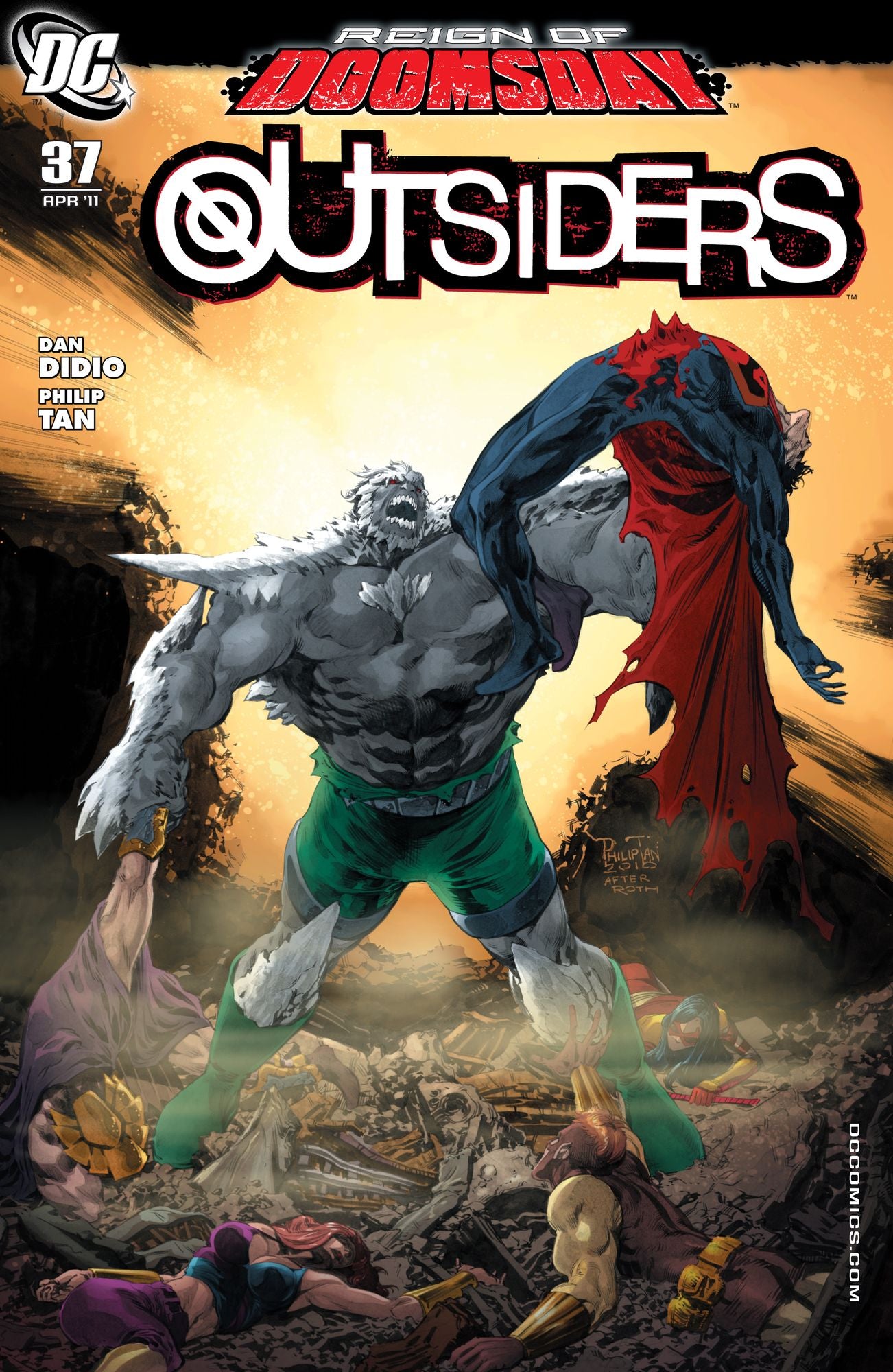 Outsiders (2007-2011) #37 (NOOK Comic with Zoom View)