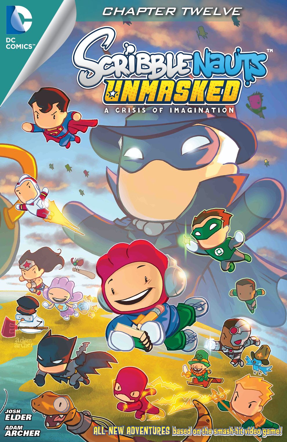 Scribblenauts Unmasked: A Crisis of Imagination #12 (NOOK Comic with Zoom View)