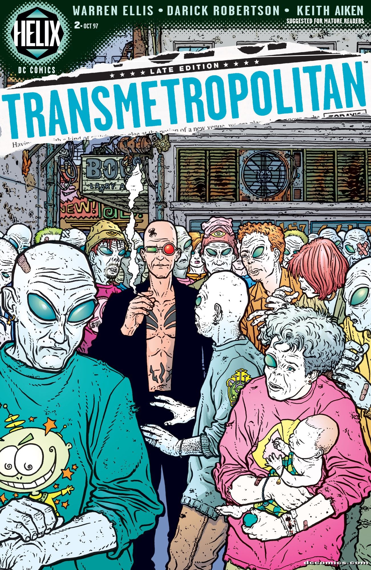 Transmetropolitan #2 (NOOK Comic with Zoom View)
